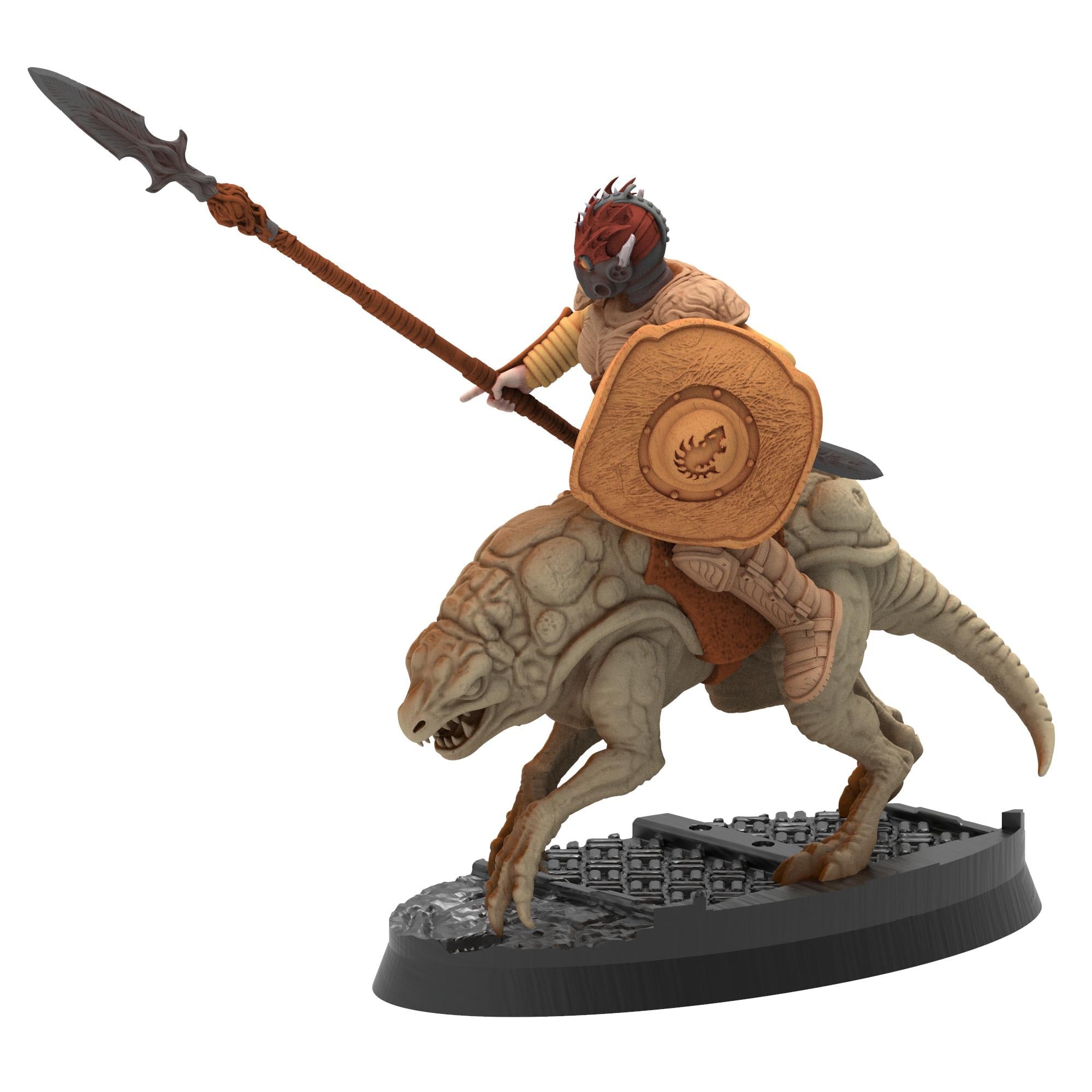 Bug Army - Kabzes, elite cavalry unit with Spears, Swords and Shields - Proxywars