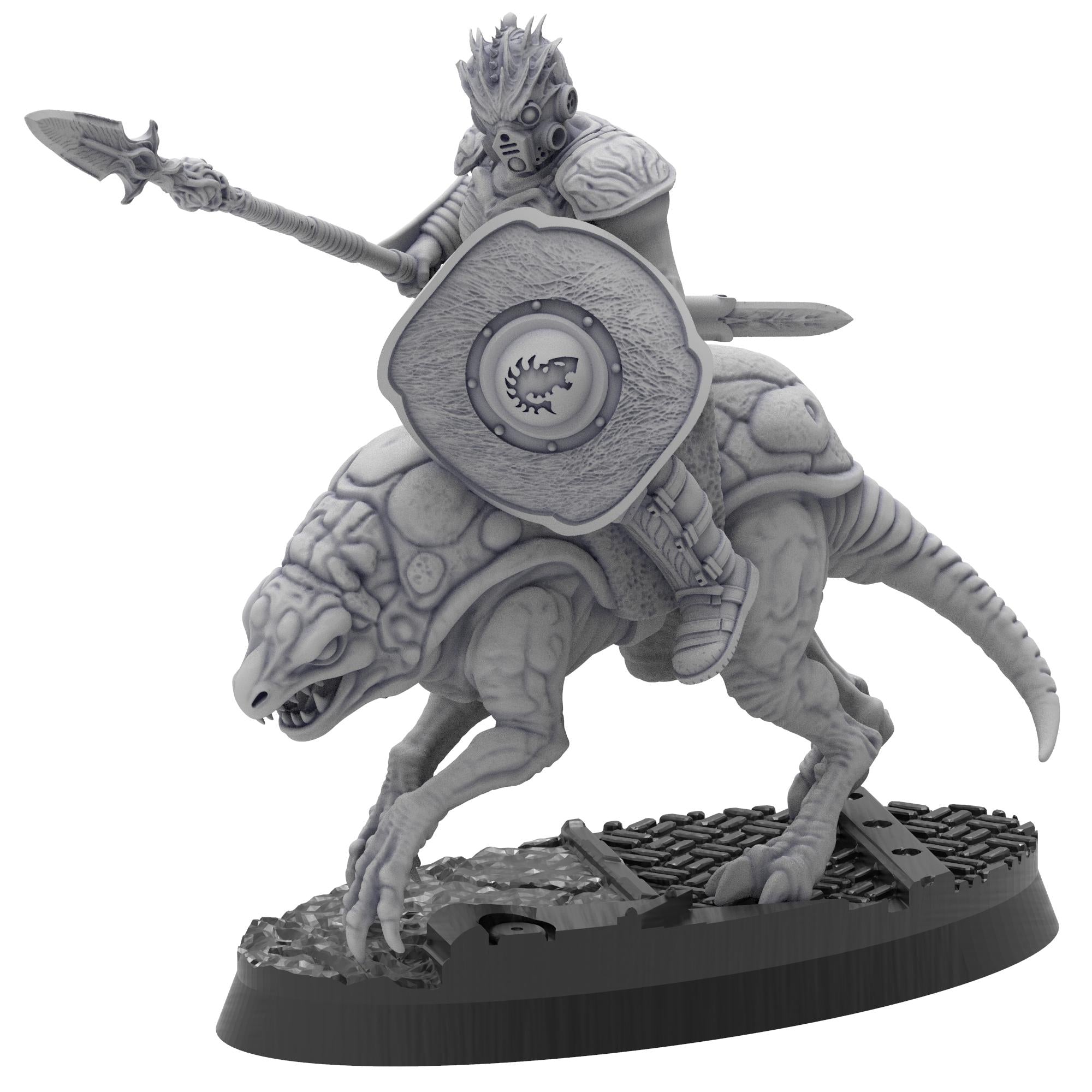 Bug Army - Kabzes, elite cavalry unit with Spears, Swords and Shields - Proxywars