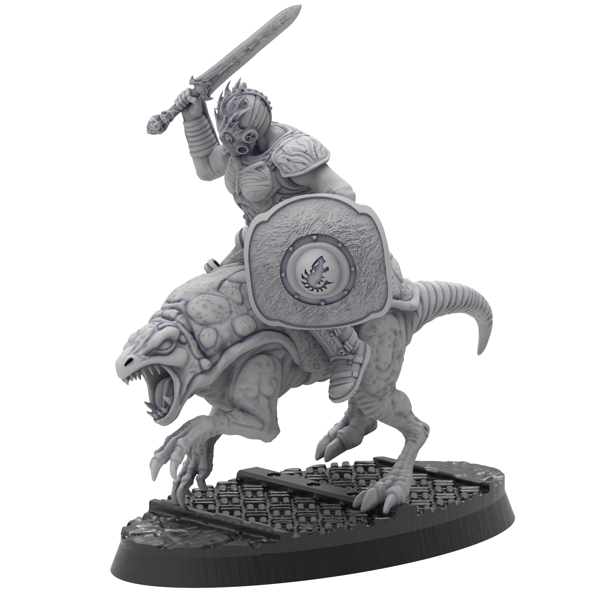 Bug Army - Kabzes, elite cavalry unit with Spears, Swords and Shields - Proxywars