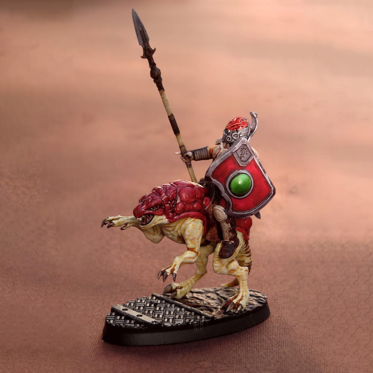 Bug Army - Kabzes, elite cavalry unit with Spears, Swords and energy Shields option - Proxywars