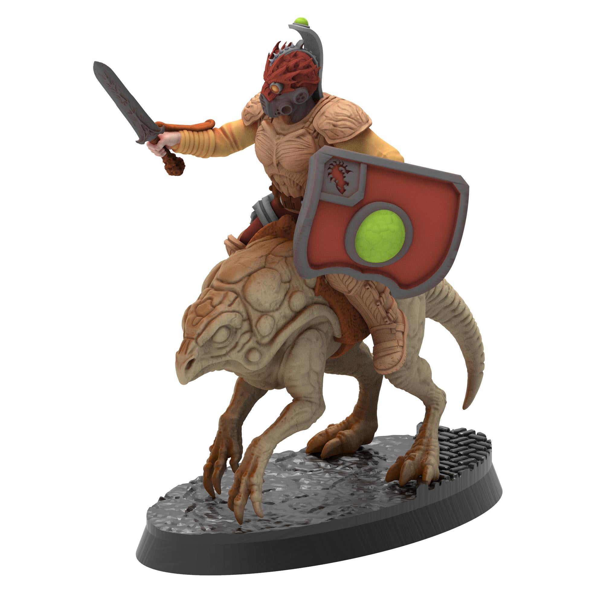Bug Army - Kabzes, elite cavalry unit with Spears, Swords and energy Shields option - Proxywars