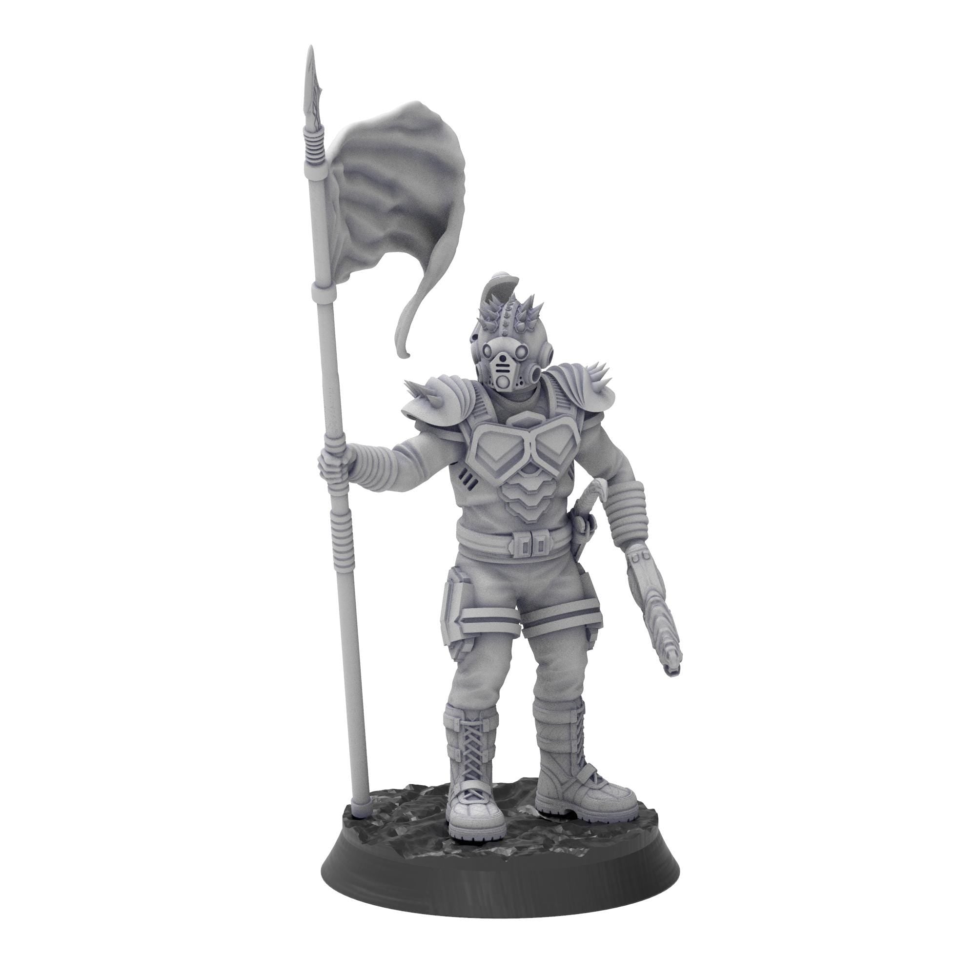 Bug Army - Аyокs, dissmounted cavalry unit with Spears, Cleavers and heavy plasma Guns - Proxywars