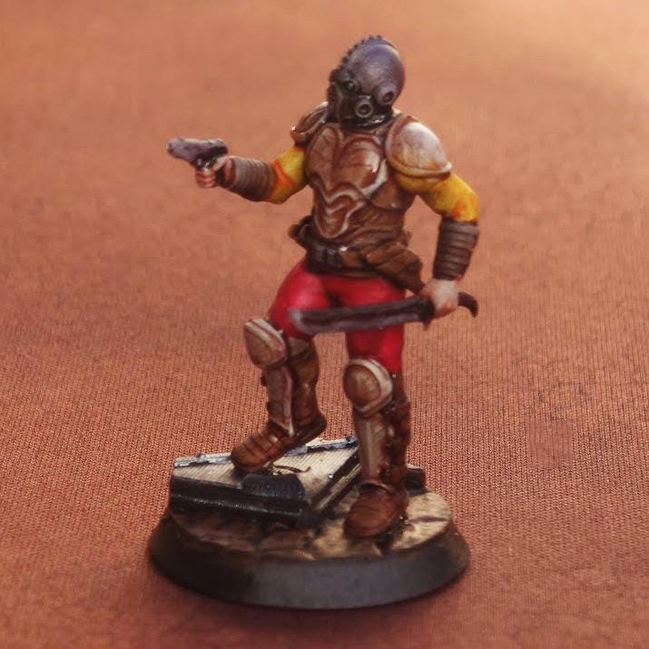 Bug Army - Avelos, dismounted bikers scouts with Guns and Cleavers - Proxywars