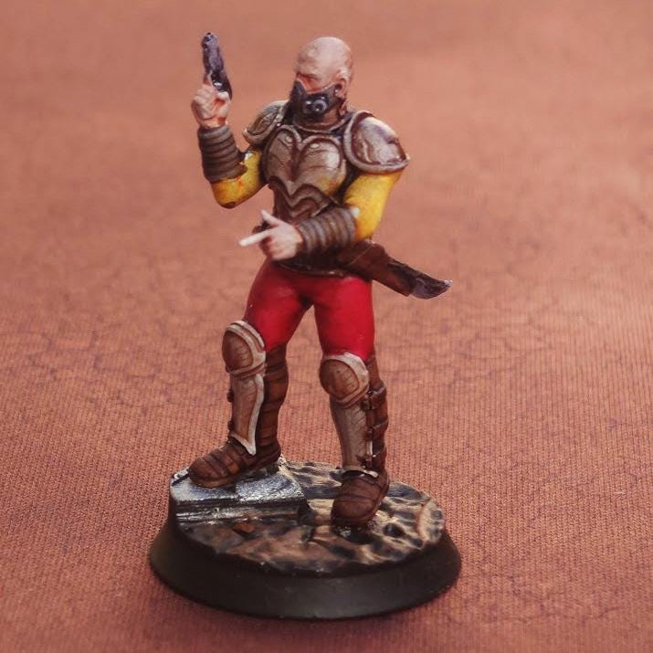 Bug Army - Avelos, dismounted bikers scouts with Guns and Cleavers - Proxywars