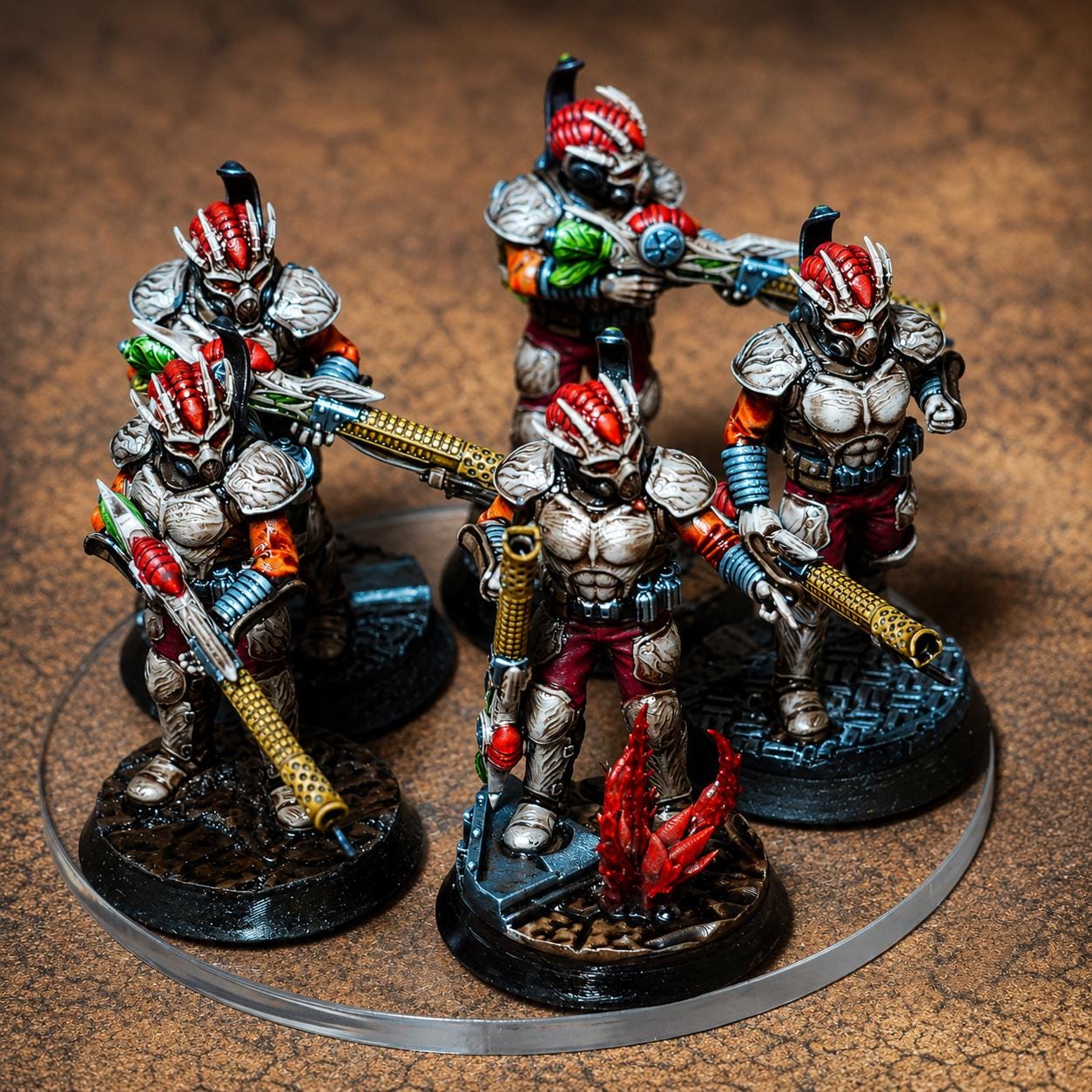 Bug Army - Lithanym, elite veterans with heavy Flamethrowers - Proxywars