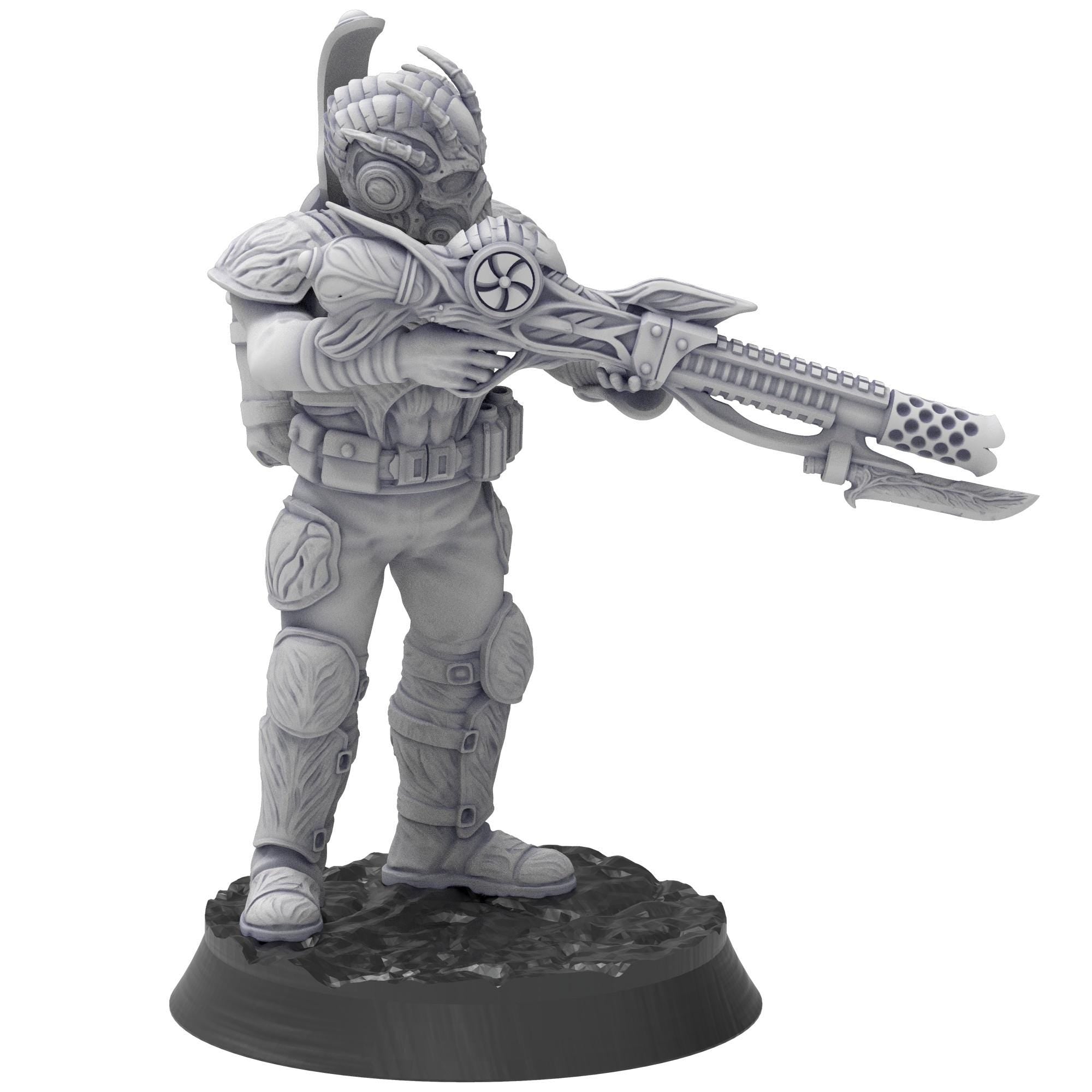 Bug Army - Lithanym, elite veterans with heavy Flamethrowers - Proxywars