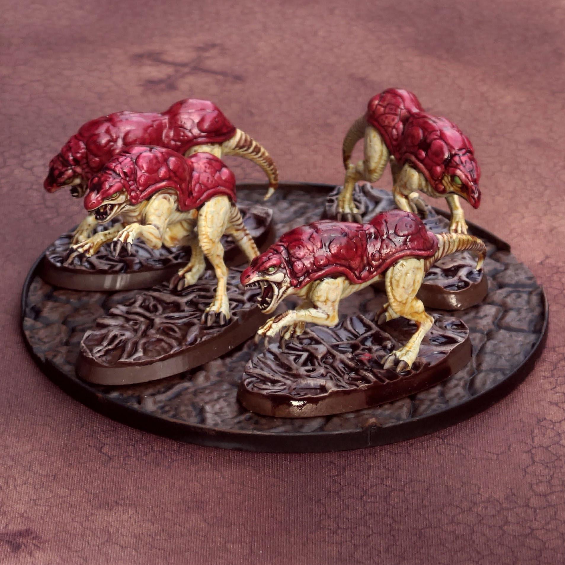Bug Army - Abgakeas, fukai reptilian wolves - Proxywars