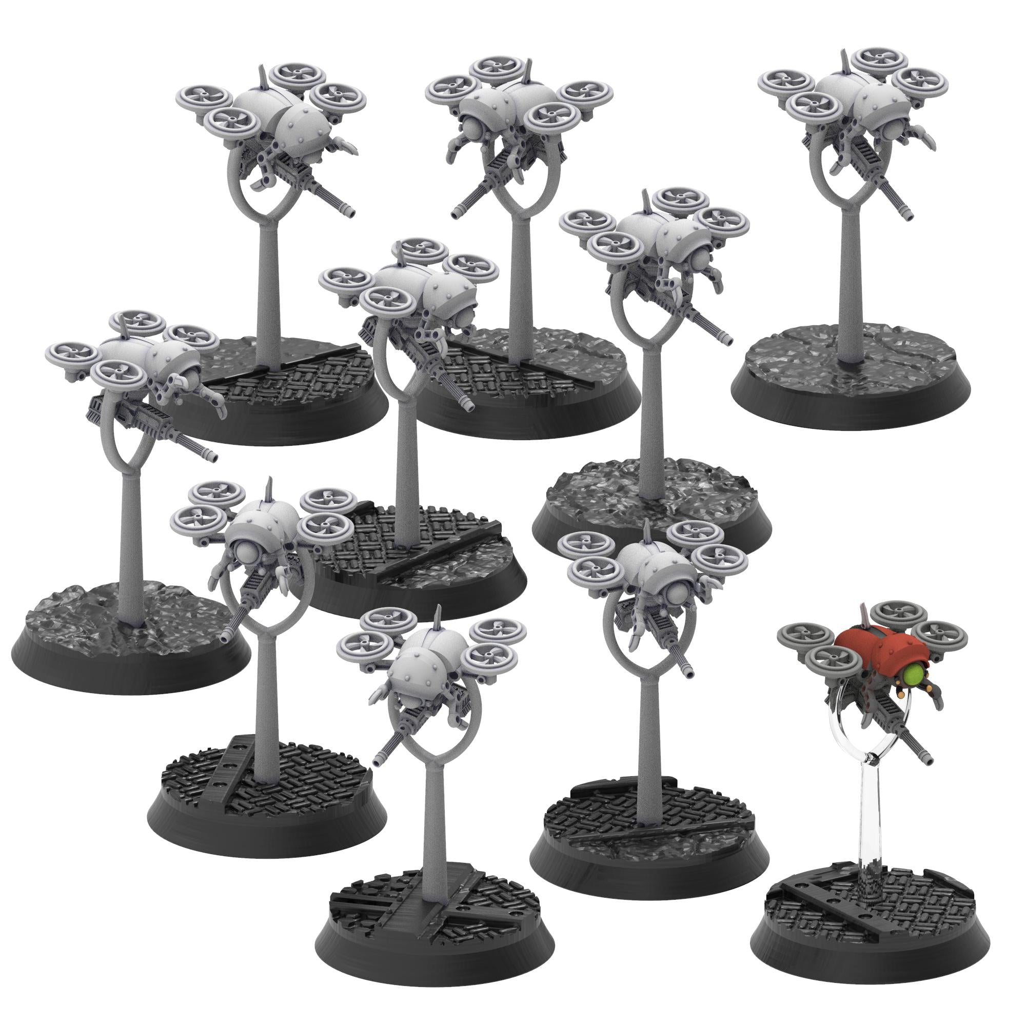 Bug Army - Flying combat Drones - Proxywars