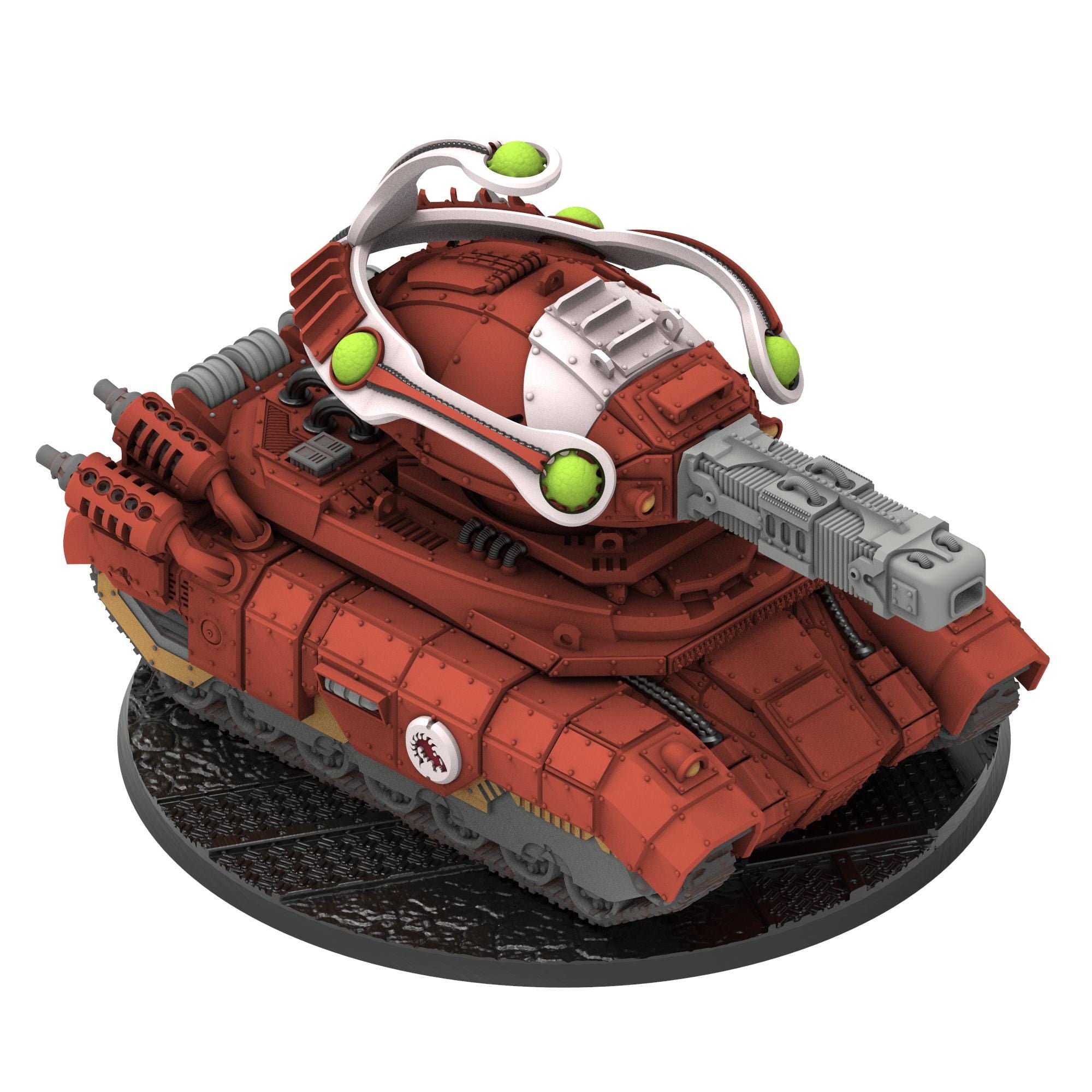 Bug Army - Atanklas Enfoncer, main battle medium Tank plasma Cannon and energy Shield option - Proxywars