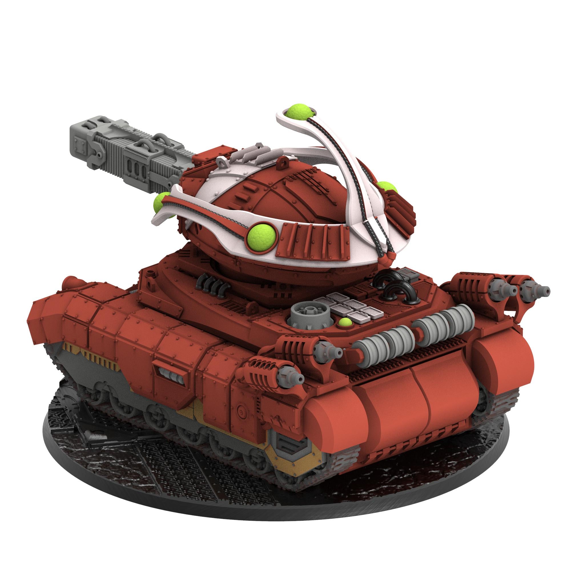 Bug Army - Atanklas Enfoncer, main battle medium Tank plasma Cannon and energy Shield option - Proxywars
