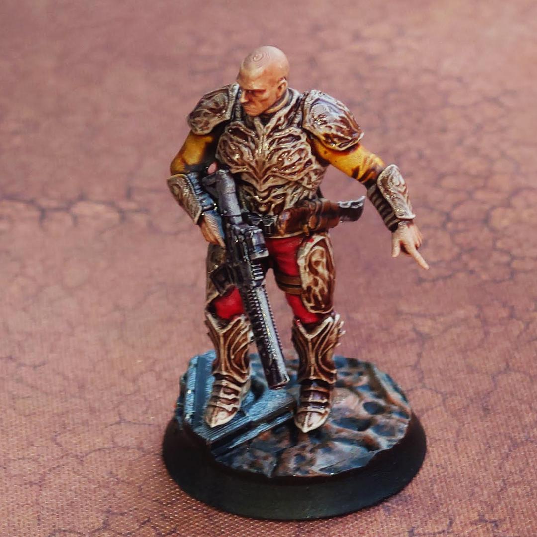 Bug Army - Captain, elite officer - Proxywars