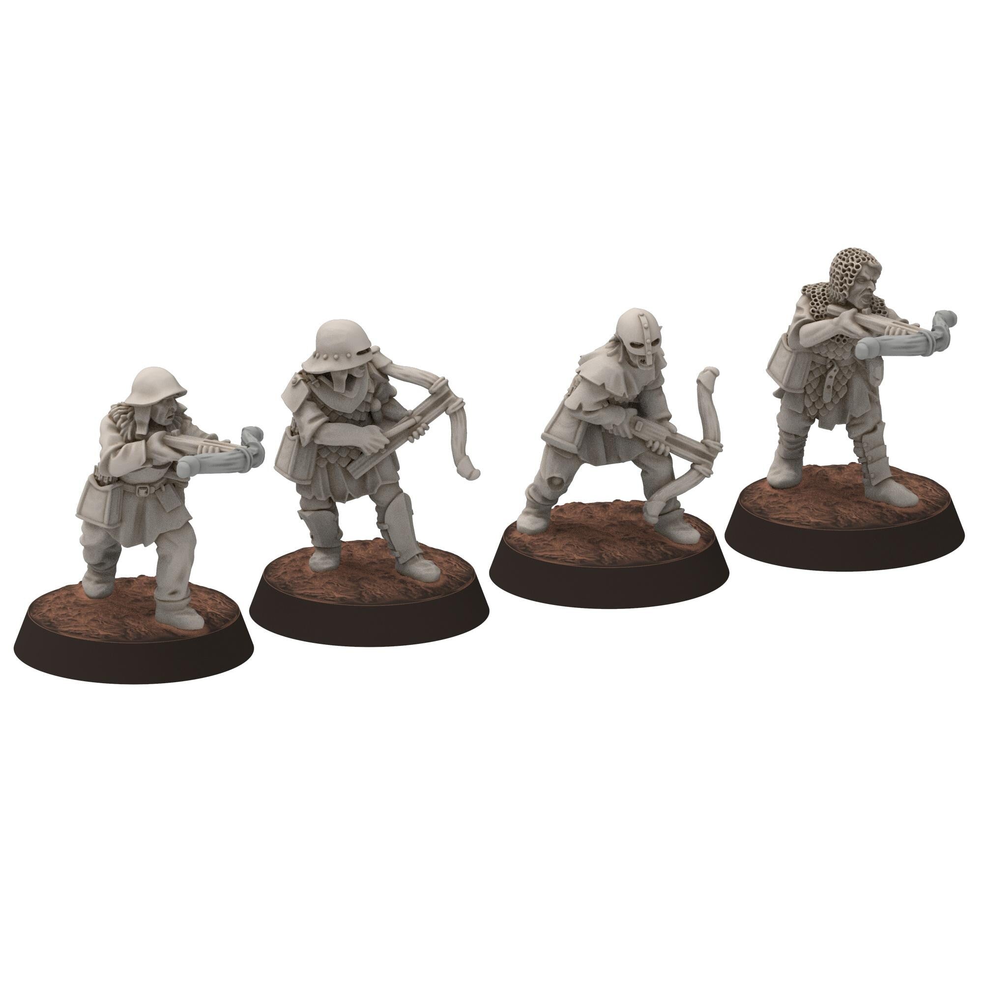 Orc horde - Orc Crossbowmen - Dreadhold - Ironwatch - Medbury miniatures