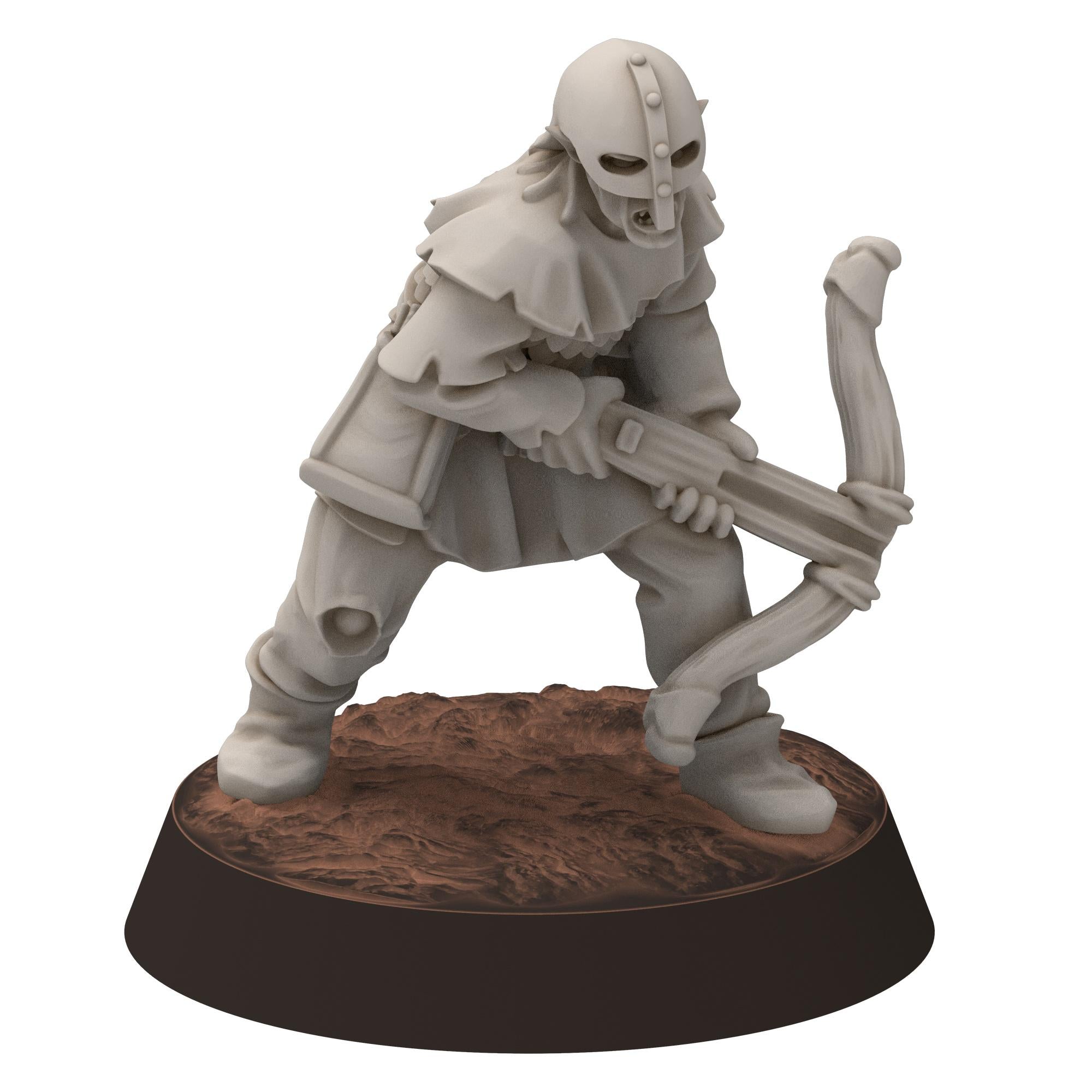 Orc horde - Orc Crossbowmen - Dreadhold - Ironwatch - Medbury miniatures