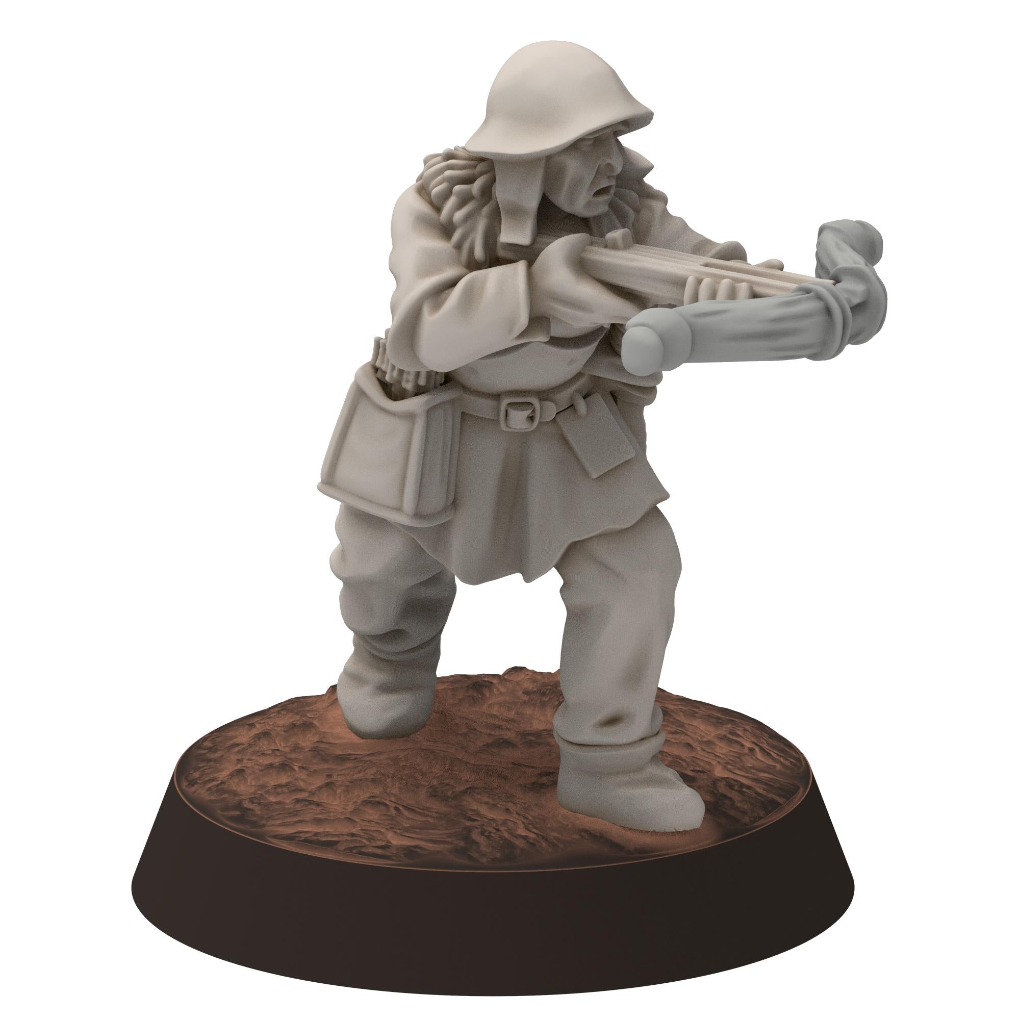 Orc horde - Orc Crossbowmen - Dreadhold - Ironwatch - Medbury miniatures