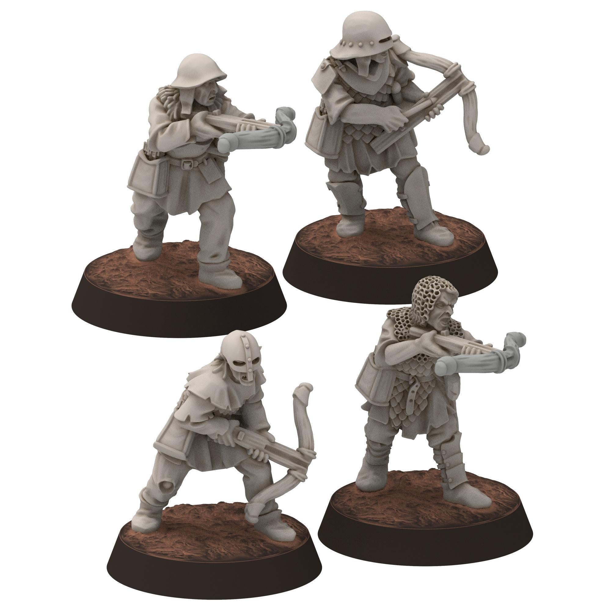 Orc horde - Orc Crossbowmen - Dreadhold - Ironwatch - Medbury miniatures