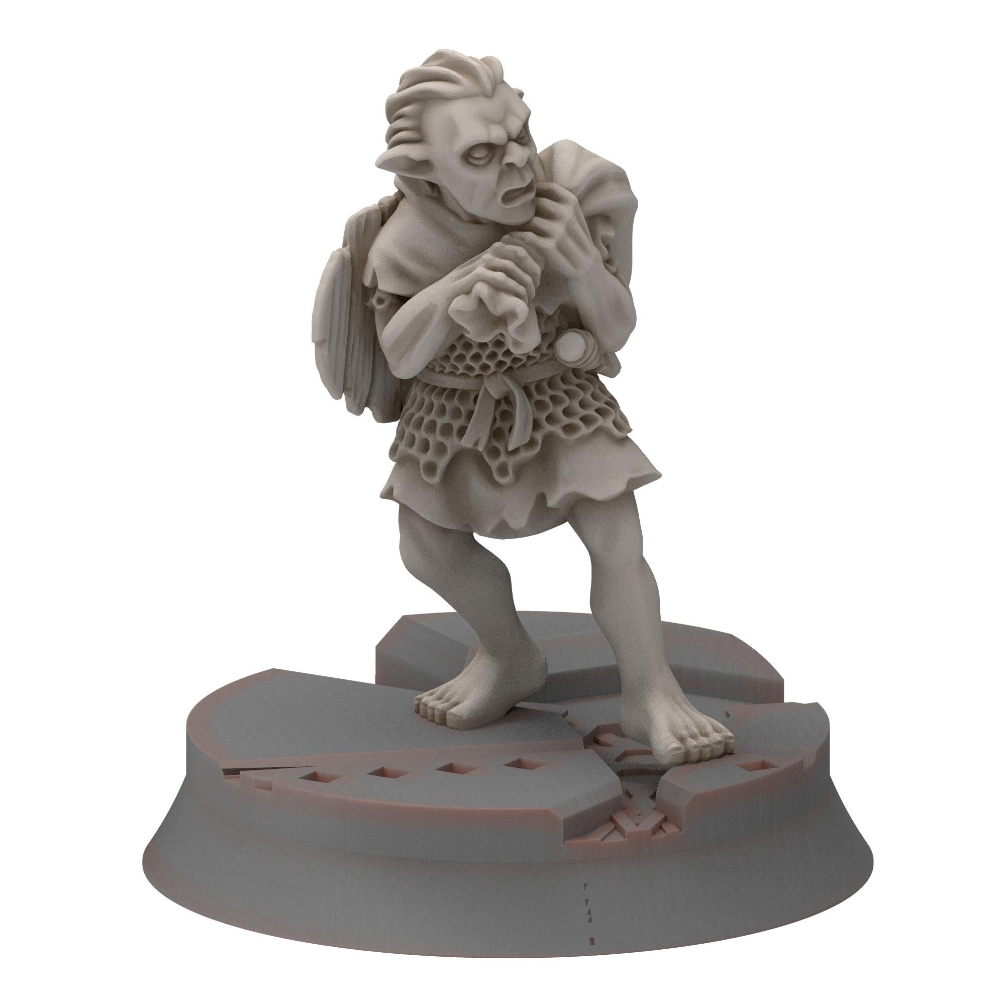 Goblin cave - Goblin Looters - Darkholm - Medbury miniatures