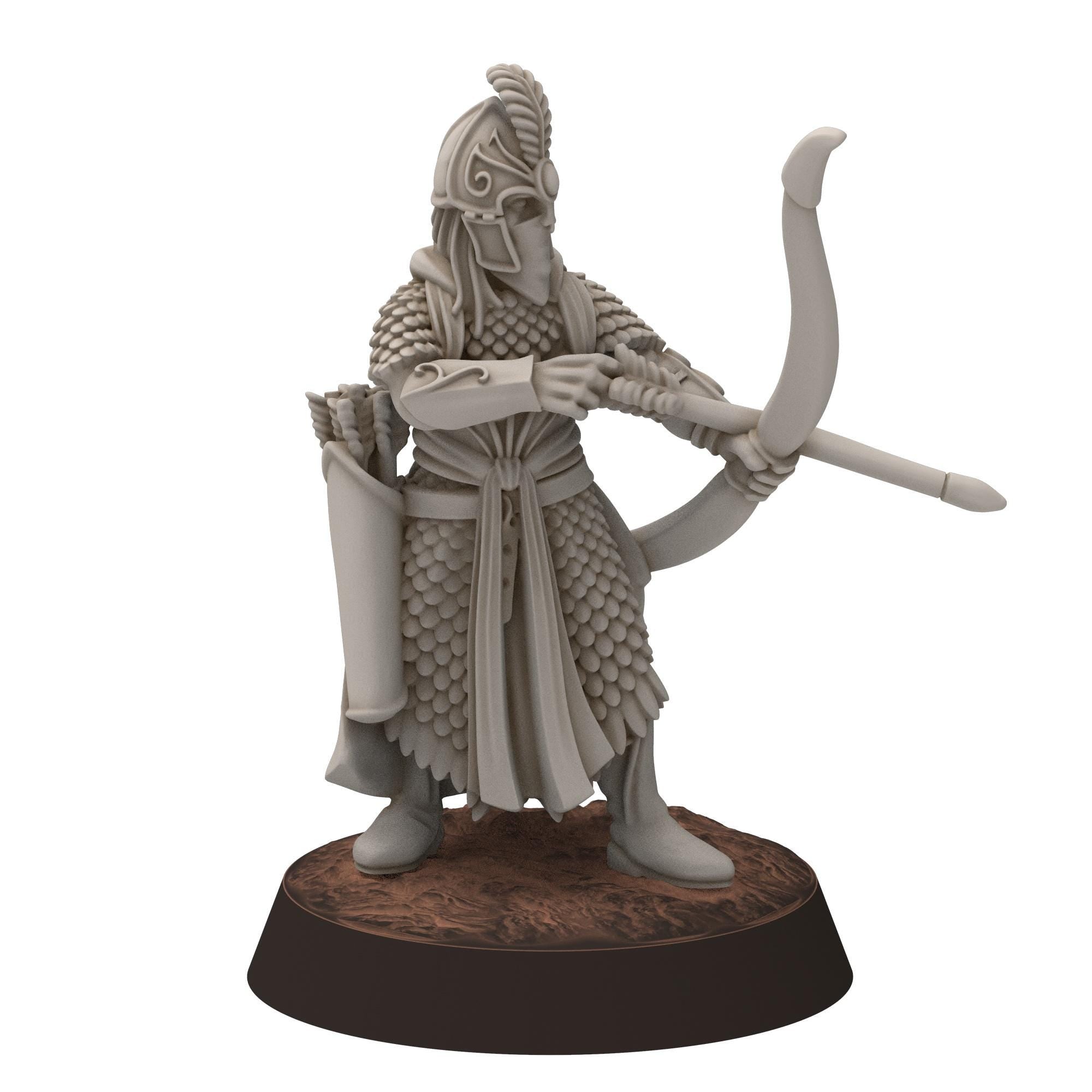 Darkwood - Gwyrdgalas Elven Archers - Sylvara - Thornwild - Medbury miniatures