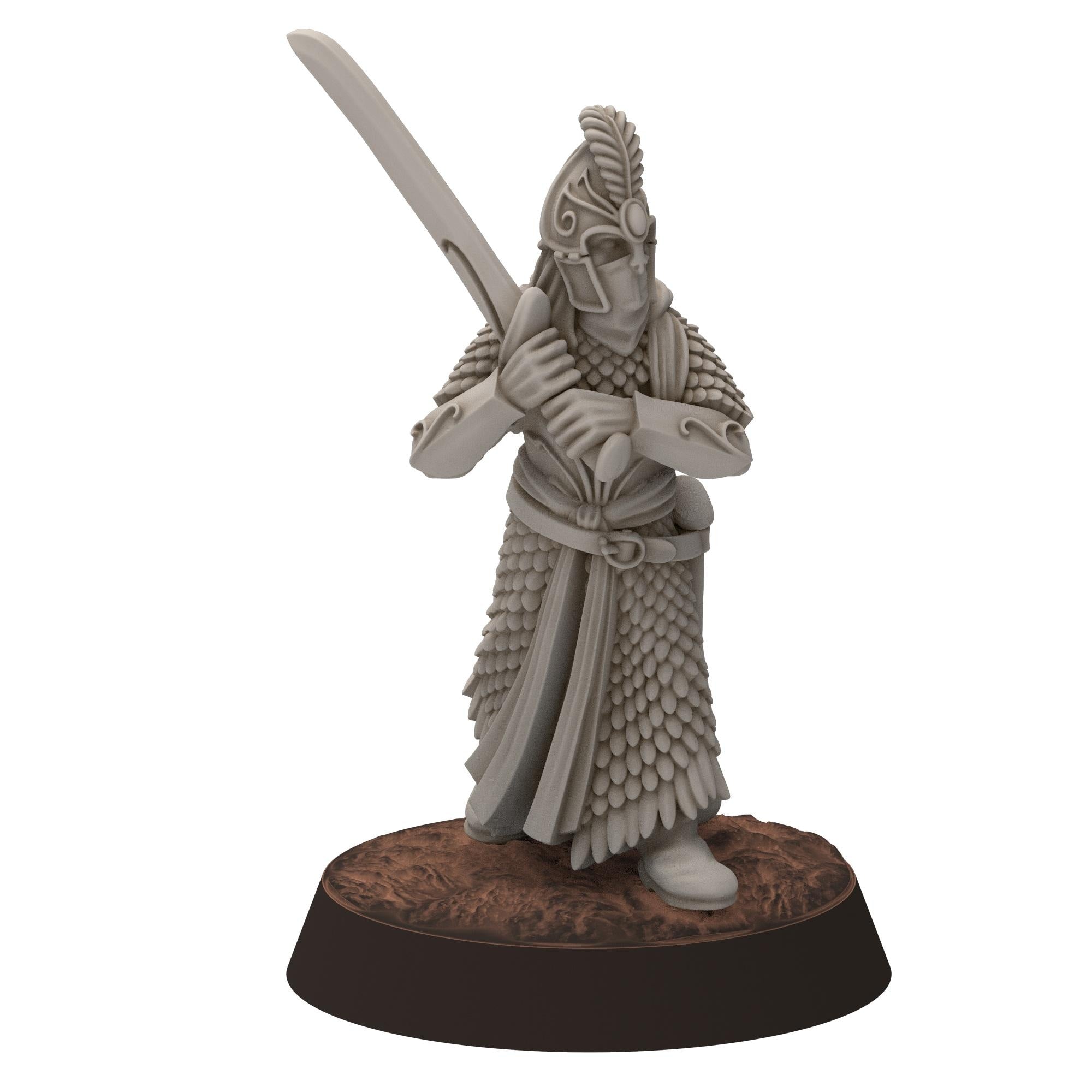 Darkwood - Gwyrdgalas Elven Swordsmen - Sylvara - Thornwild - Medbury miniatures