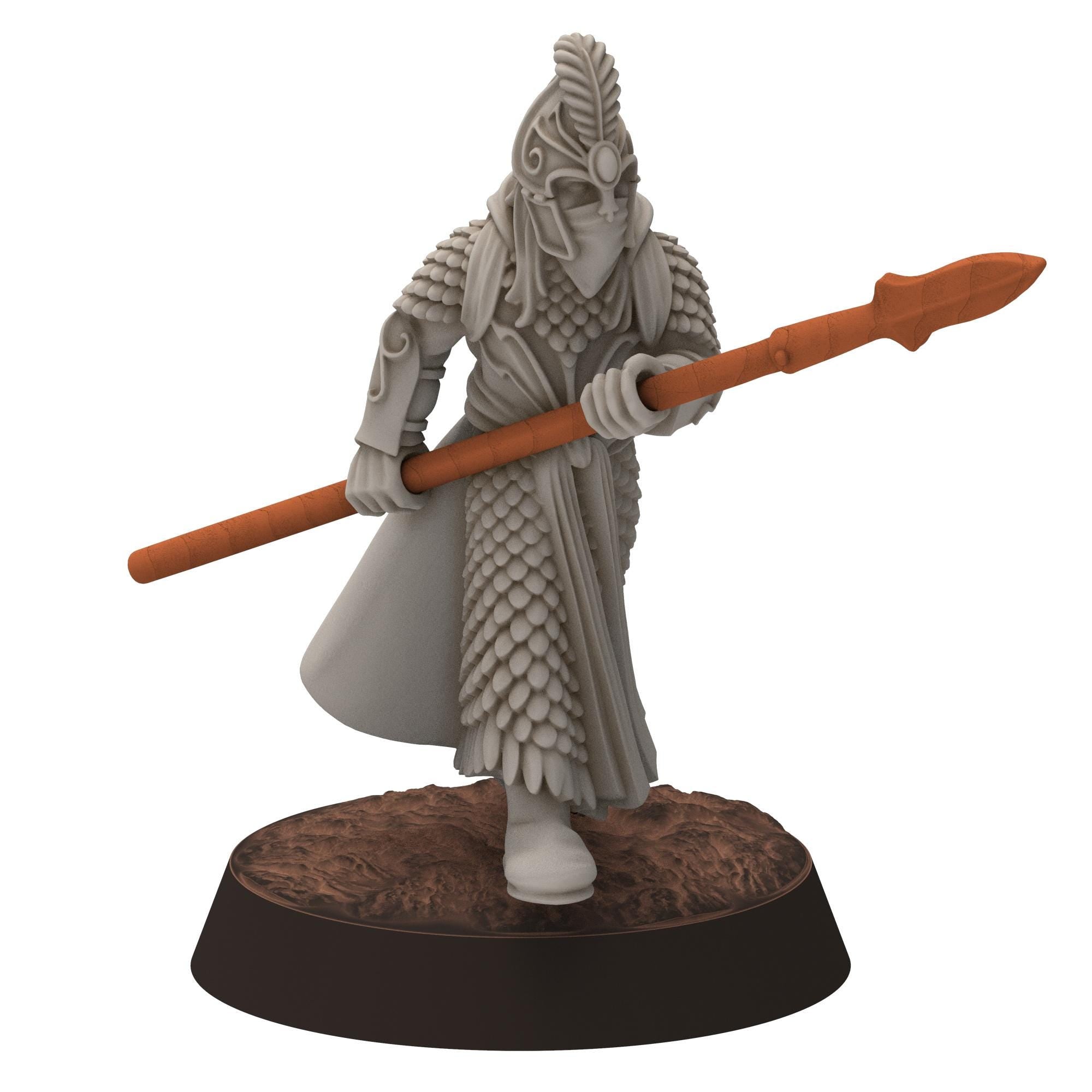 Darkwood - Gwyrdgalas Elven Spearmen - Sylvara - Thornwild - Medbury miniatures