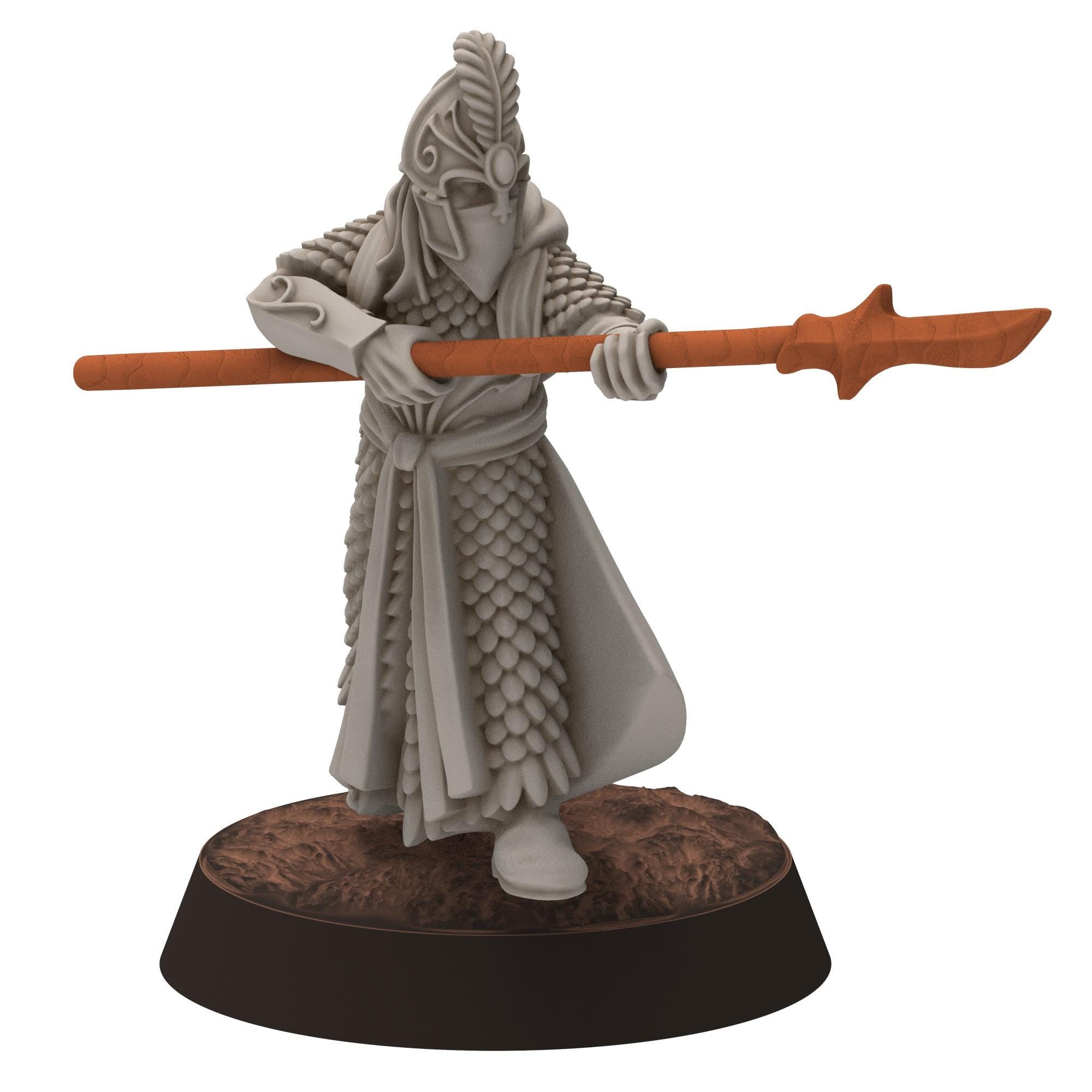 Darkwood - Gwyrdgalas Elven Spearmen - Sylvara - Thornwild - Medbury miniatures