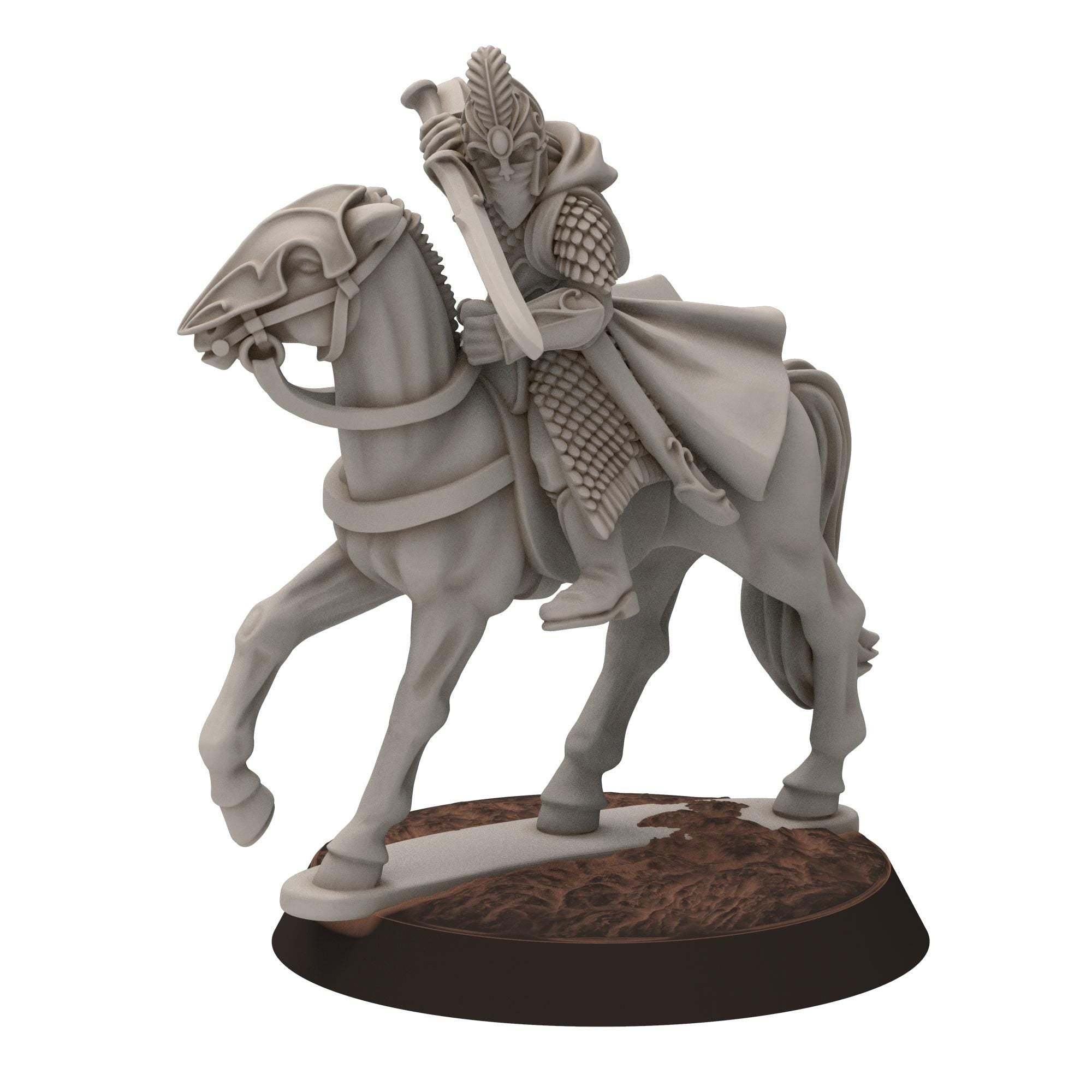 Darkwood - Gwyrdgalas Elven Riders - Sylvara - Thornwild - Medbury miniatures