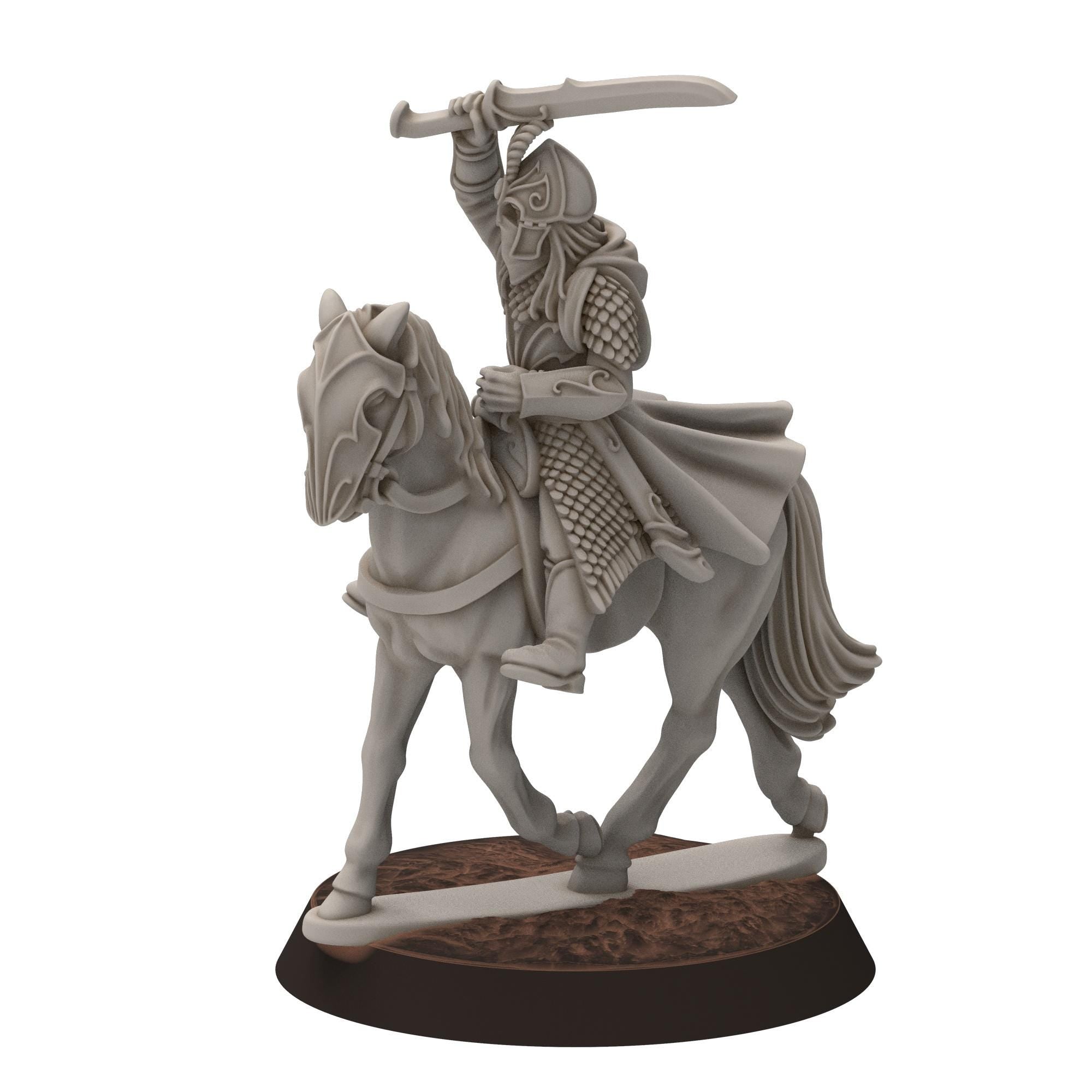 Darkwood - Gwyrdgalas Elven Riders - Sylvara - Thornwild - Medbury miniatures