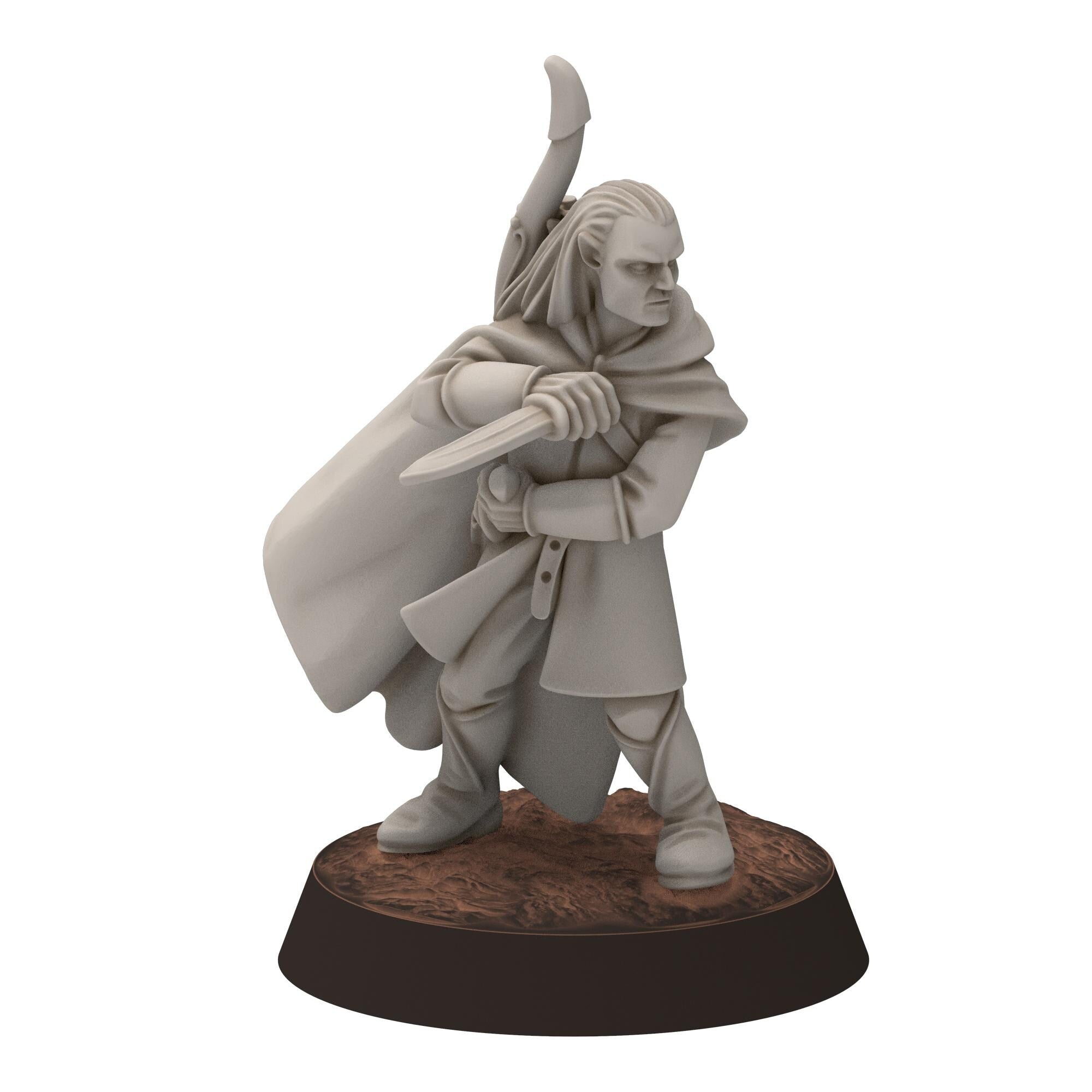 Darkwood - Gwyrdgalas Ranger Captains - Sylvara - Thornwild - Medbury miniatures