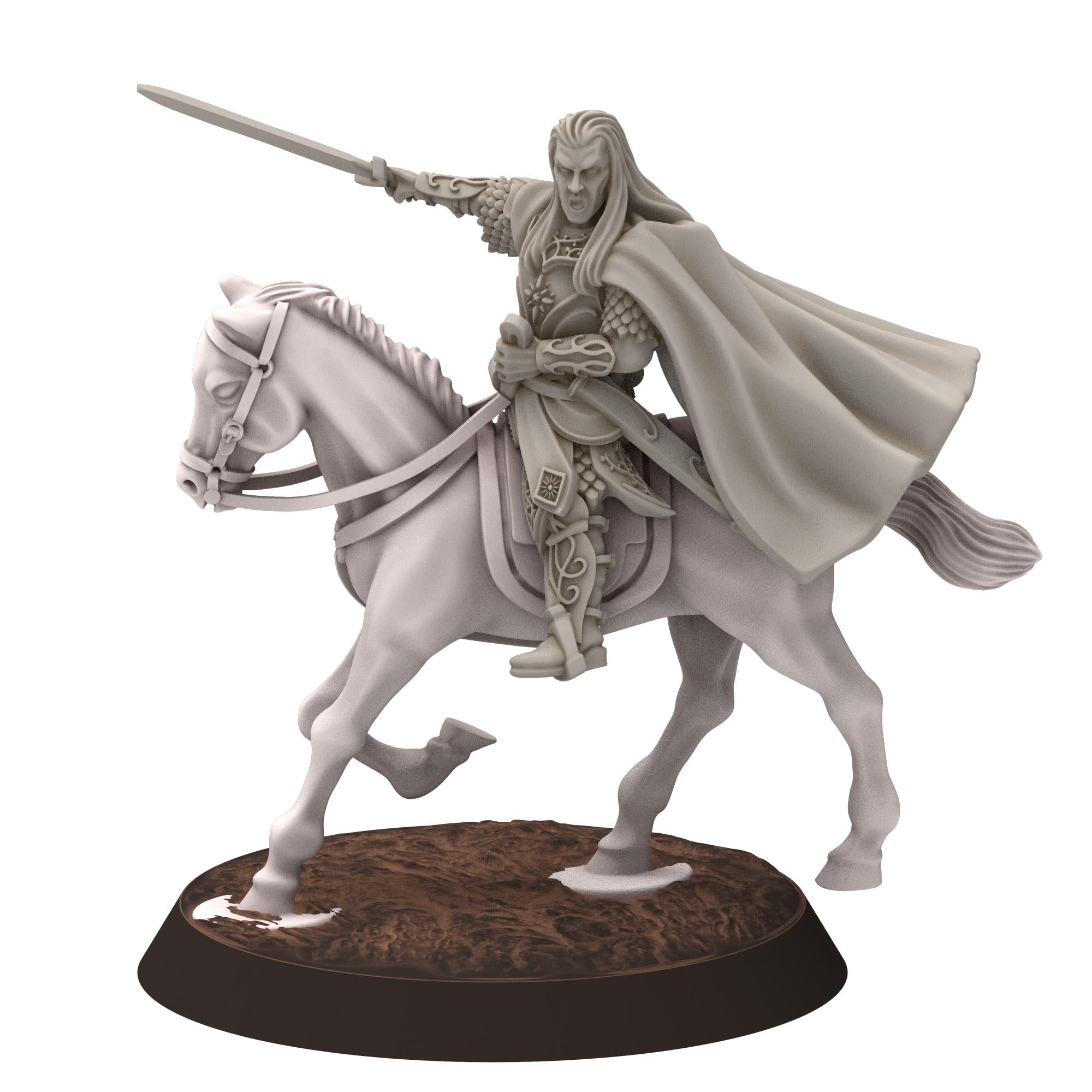 Darkwood - Gwyrdgalas Elven Lord - Sylvara - Thornwild - Medbury miniatures