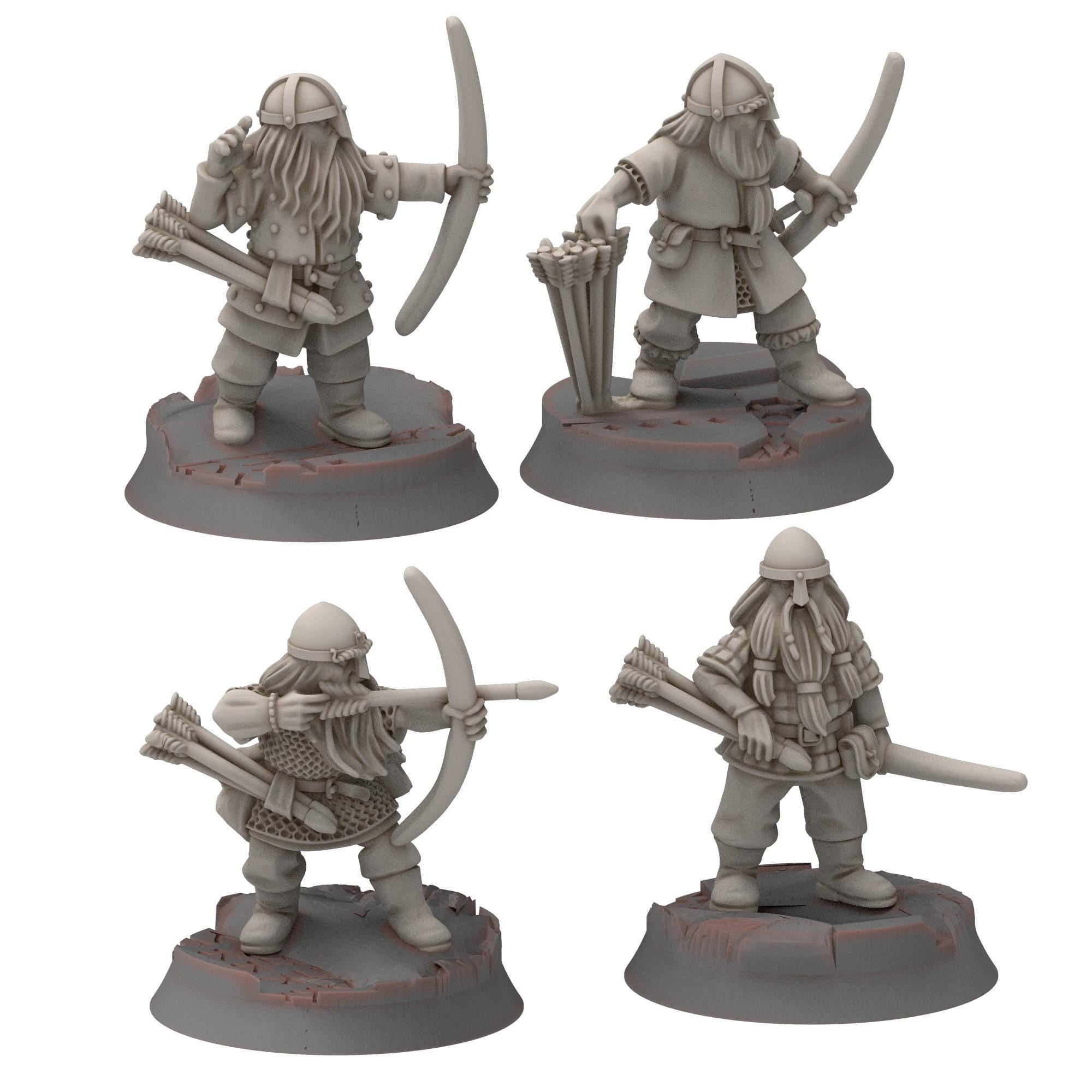 Dwarves - Dwarf Archers - Stonewards - Steelhalls - Medbury miniatures