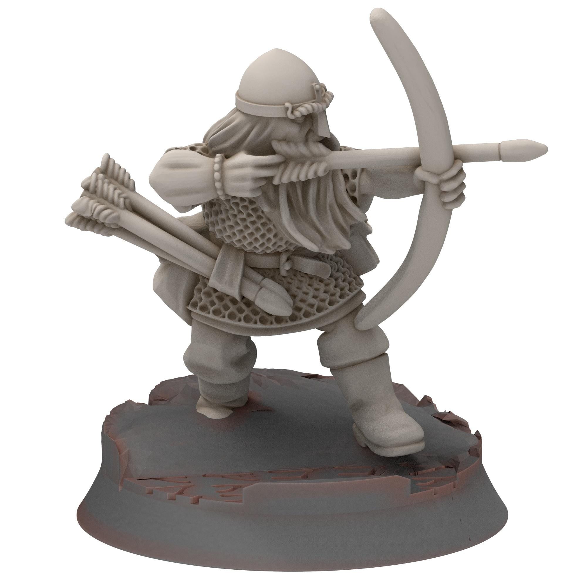 Dwarves - Dwarf Archers - Stonewards - Steelhalls - Medbury miniatures