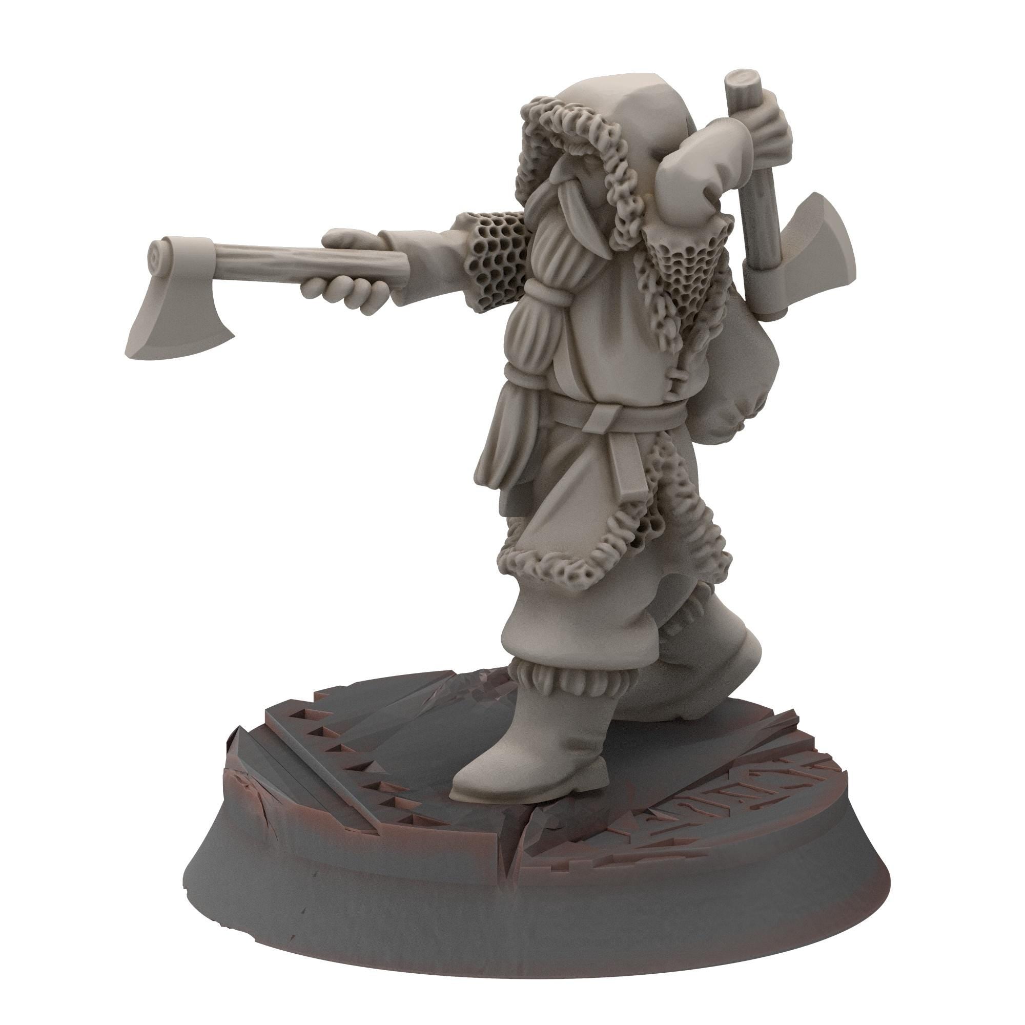 Dwarves - Dwarf barbarians - Stonewards - Steelhalls - Medbury miniatures