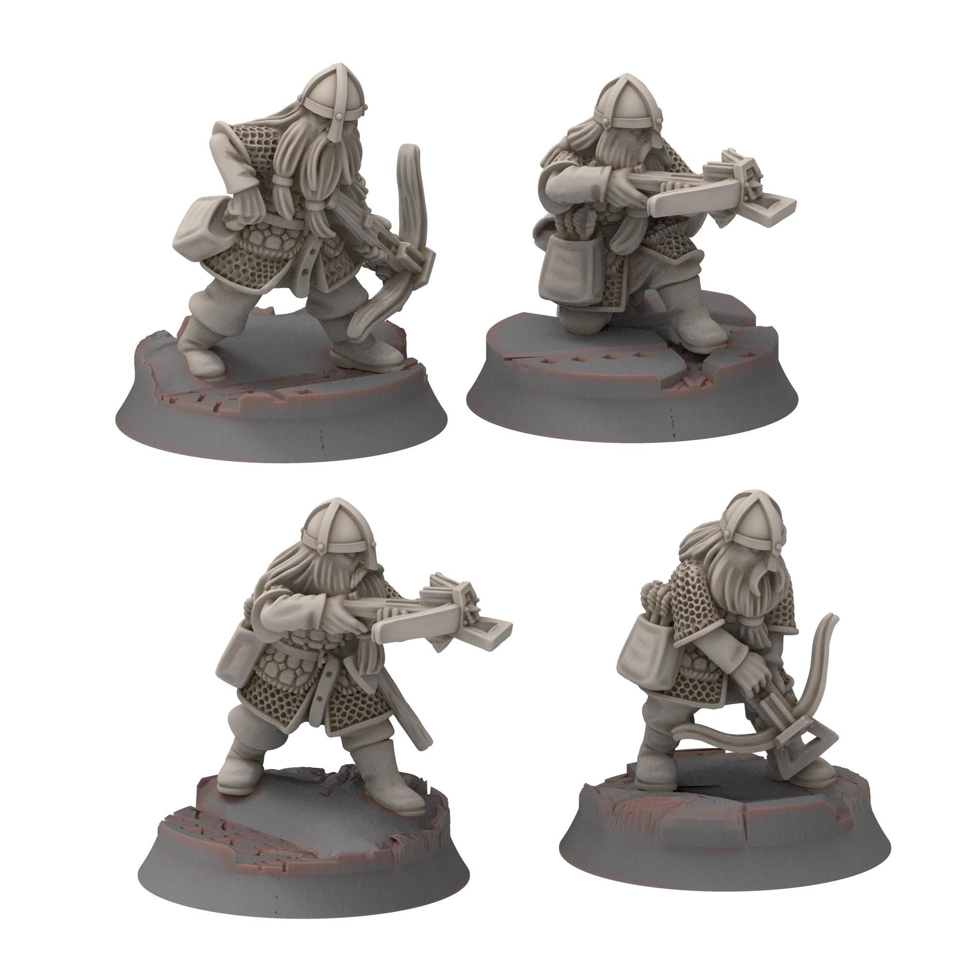 Dwarves - Dwarf Crossbowmen - Stonewards - Steelhalls - Medbury miniatures