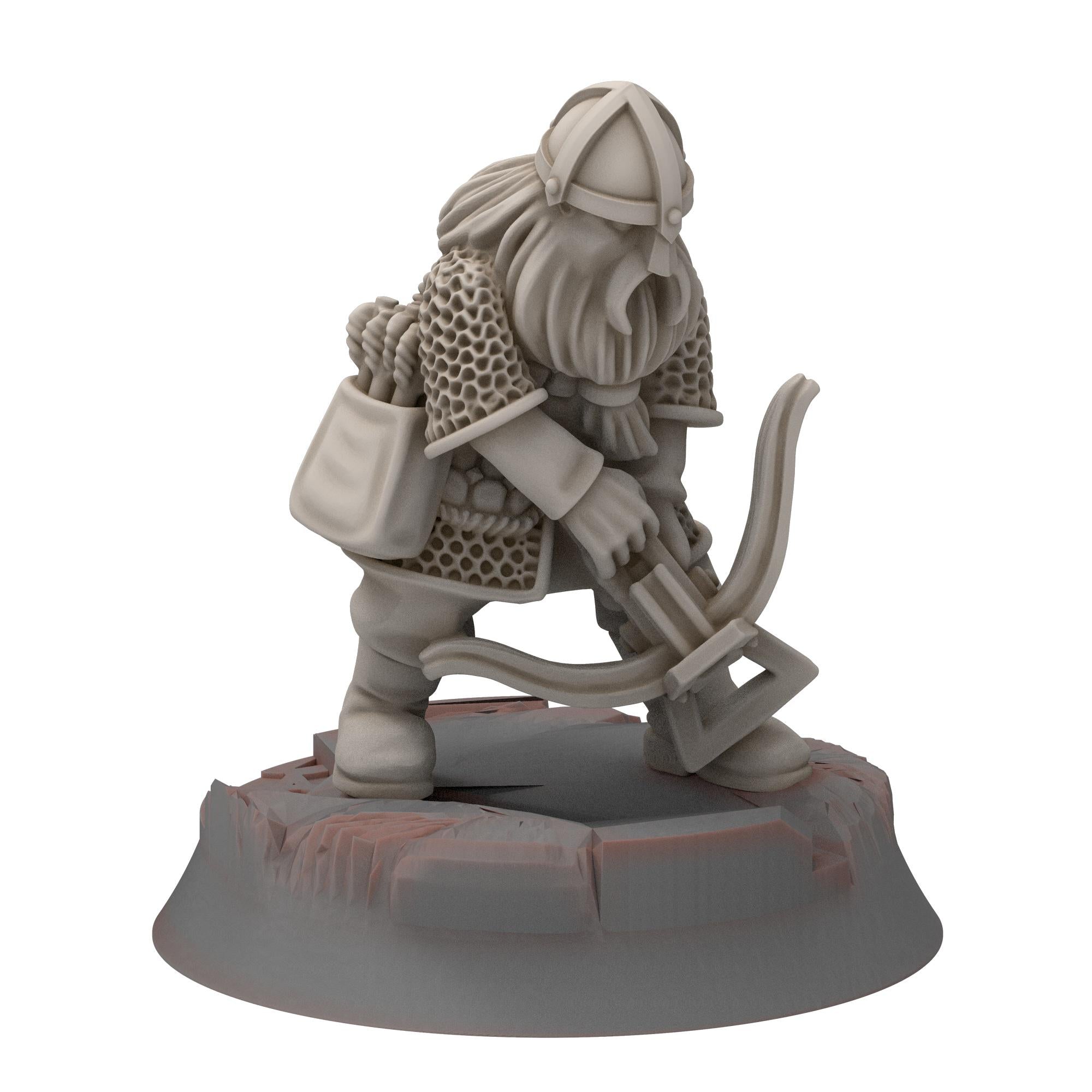 Dwarves - Dwarf Crossbowmen - Stonewards - Steelhalls - Medbury miniatures