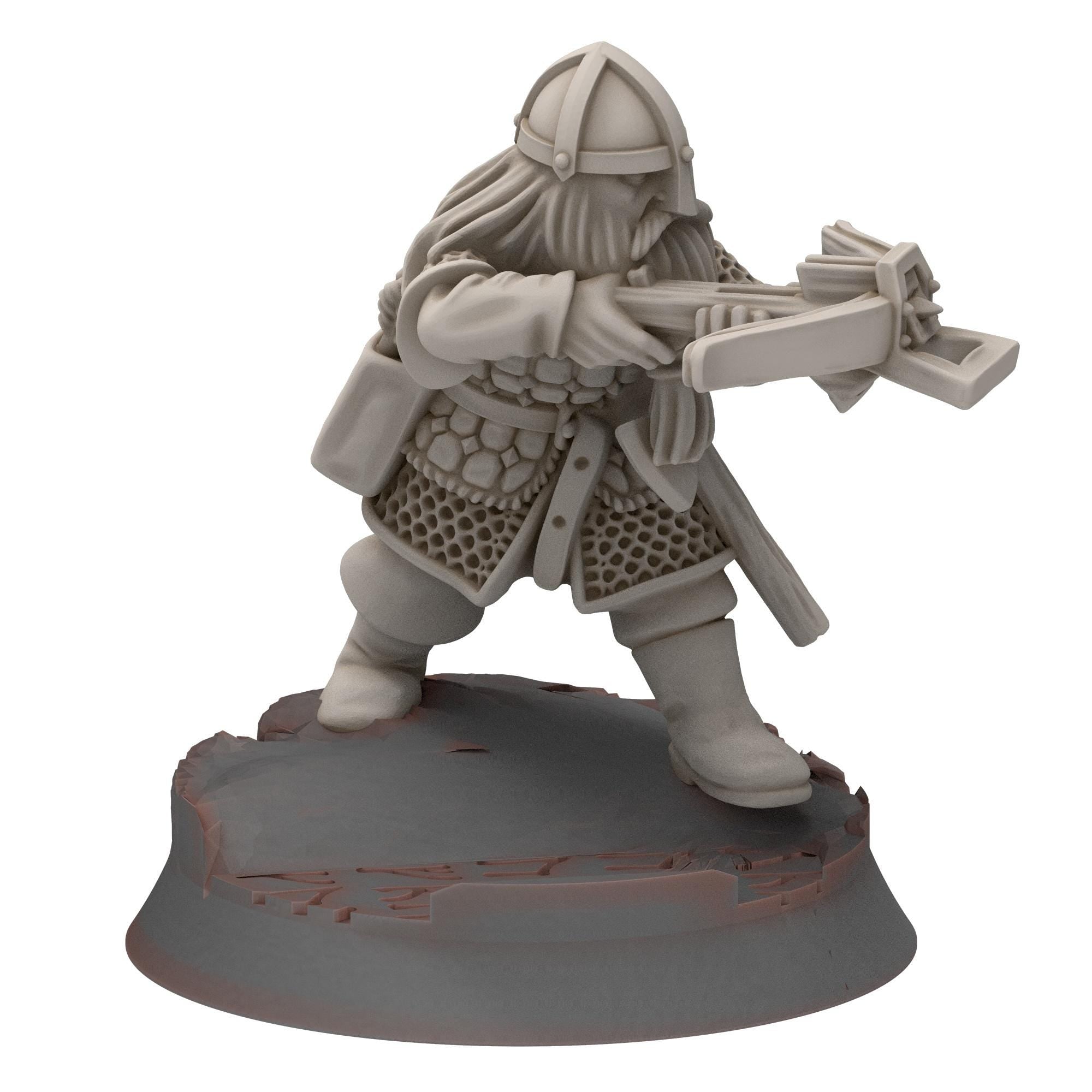 Dwarves - Dwarf Crossbowmen - Stonewards - Steelhalls - Medbury miniatures