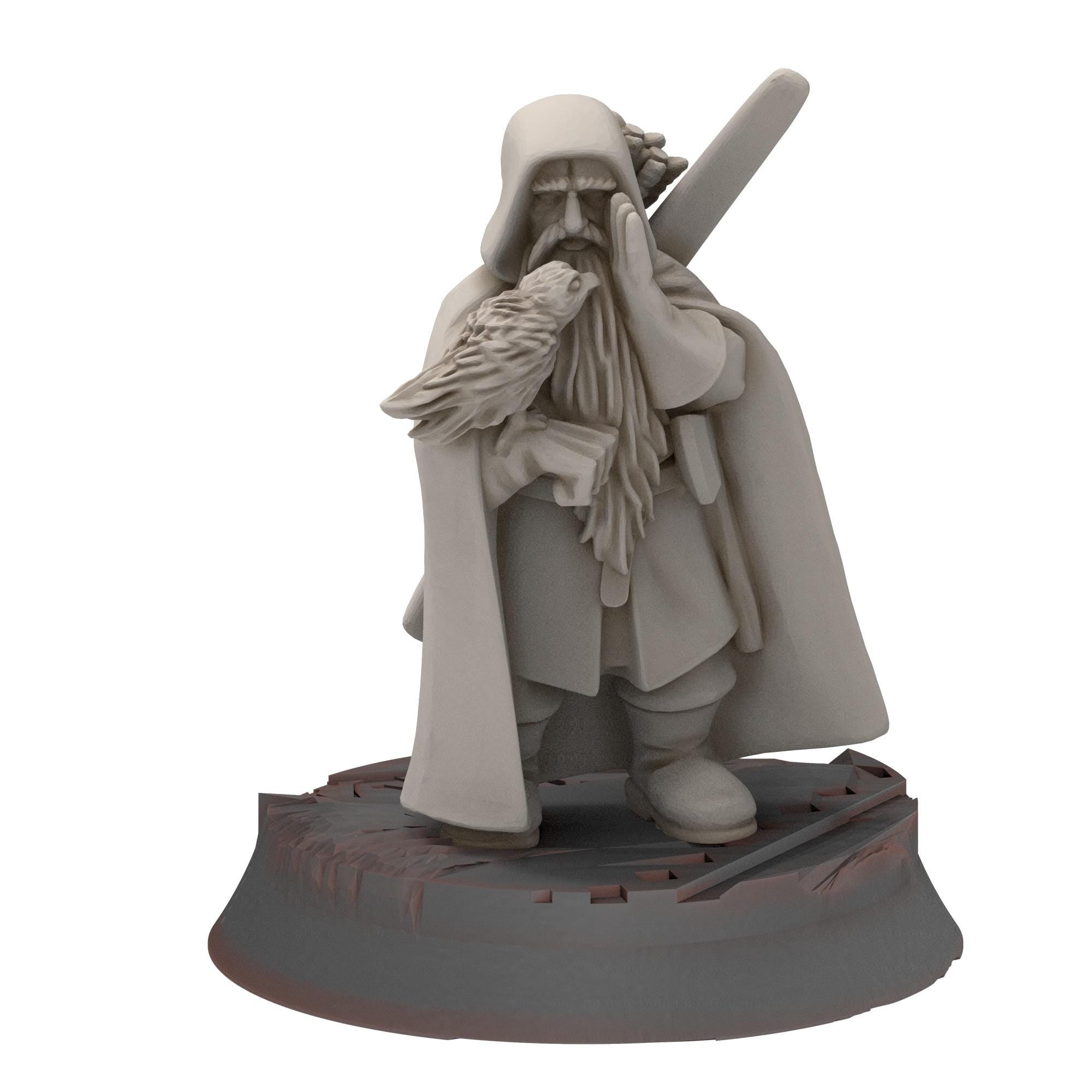 Dwarves - Dwarf Rangers with bow - Stonewards - Steelhalls - Medbury miniatures