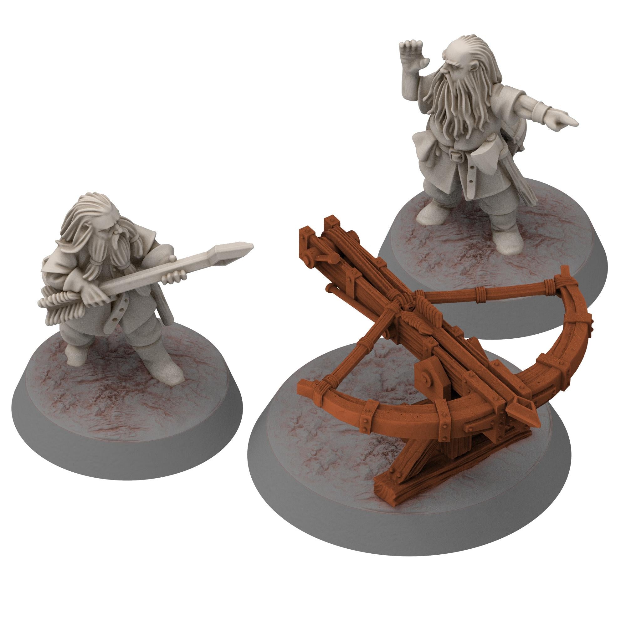 Dwarves - Dwarf Balista - Stonewards - Steelhalls - Medbury miniatures