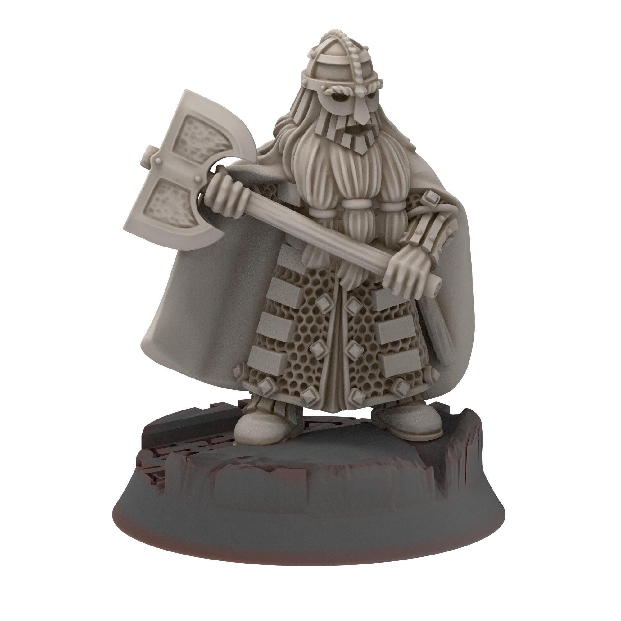 Dwarves - Dwarf Hearthguard - Stonewards - Steelhalls - Medbury miniatures