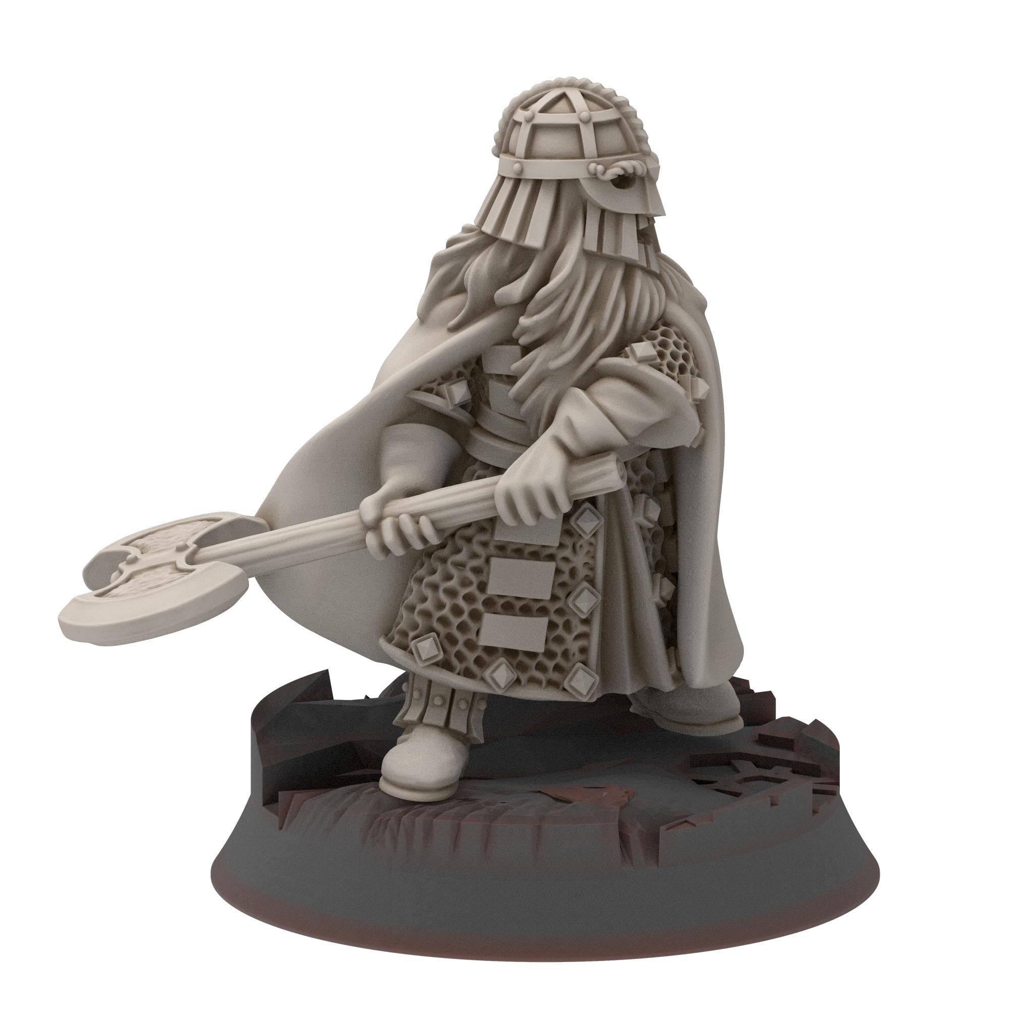 Dwarves - Dwarf Hearthguard - Stonewards - Steelhalls - Medbury miniatures