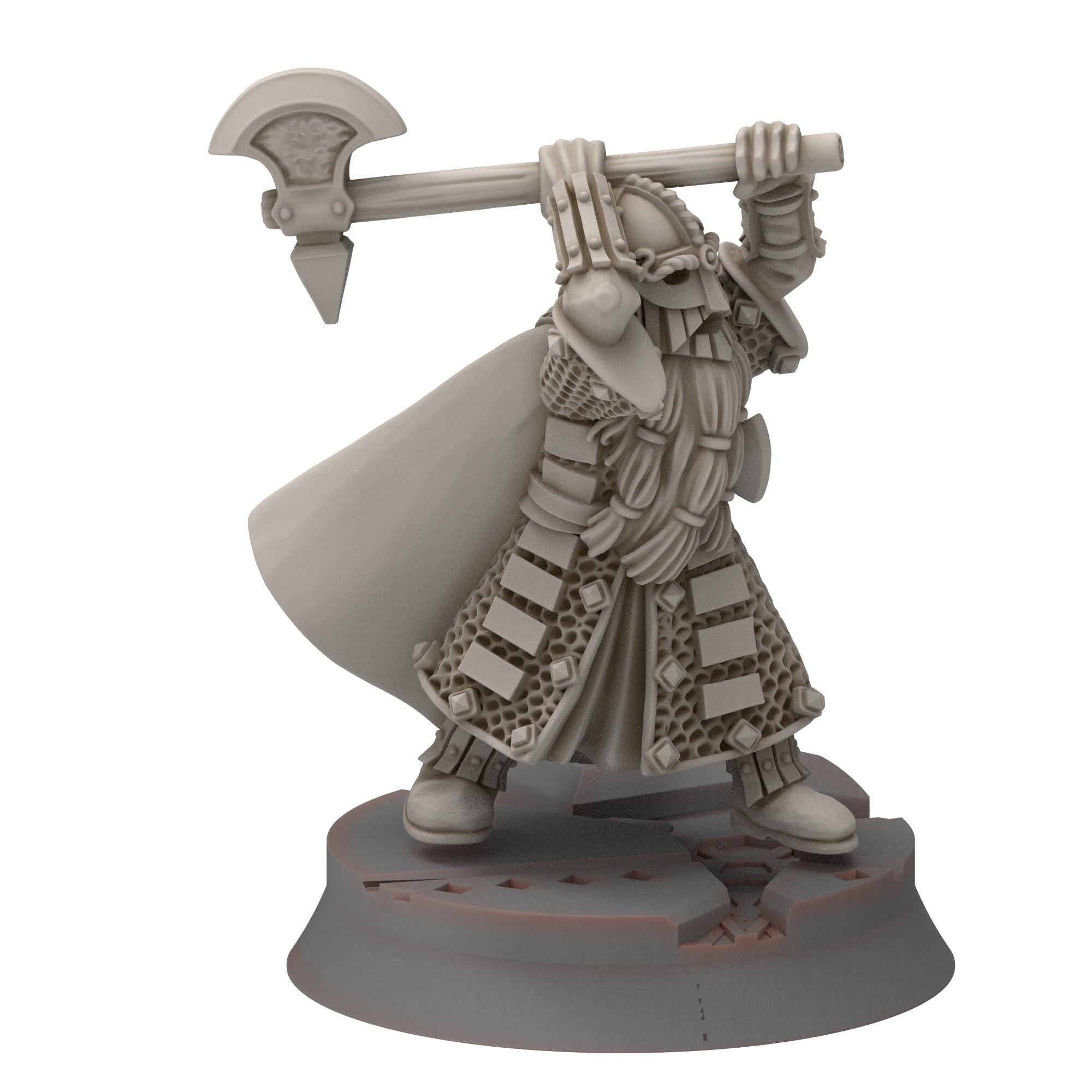 Dwarves - Dwarf Hearthguard - Stonewards - Steelhalls - Medbury miniatures