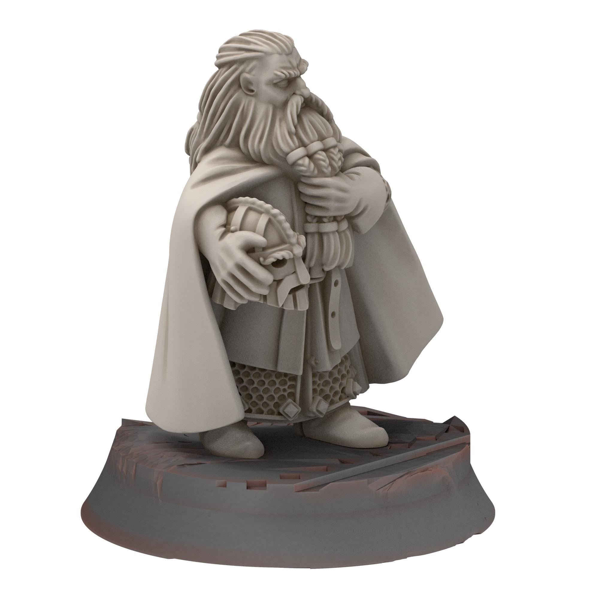 Dwarves - Dwarf Nobles - Stonewards - Steelhalls - Medbury miniatures