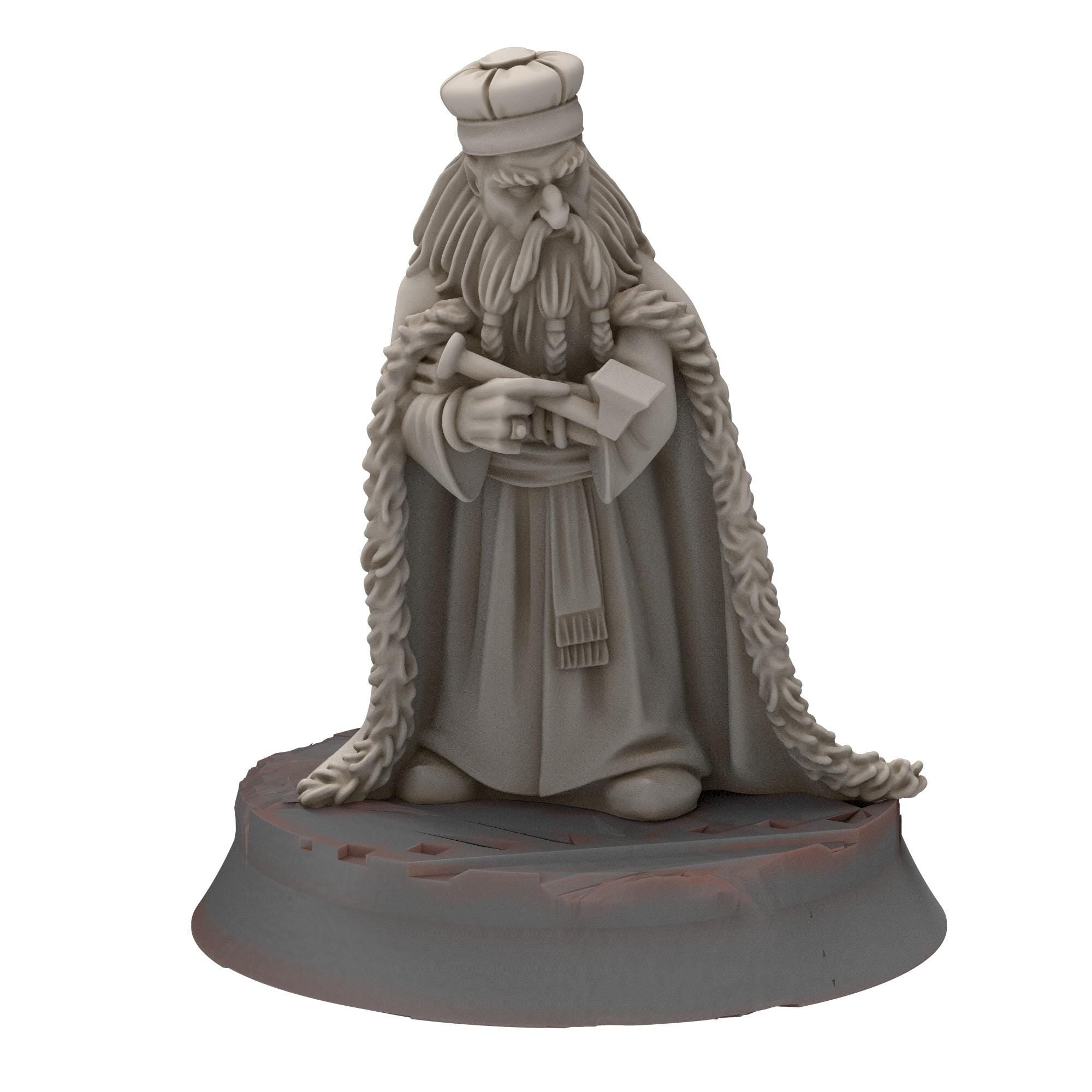 Dwarves - Dwarf Nobles - Stonewards - Steelhalls - Medbury miniatures