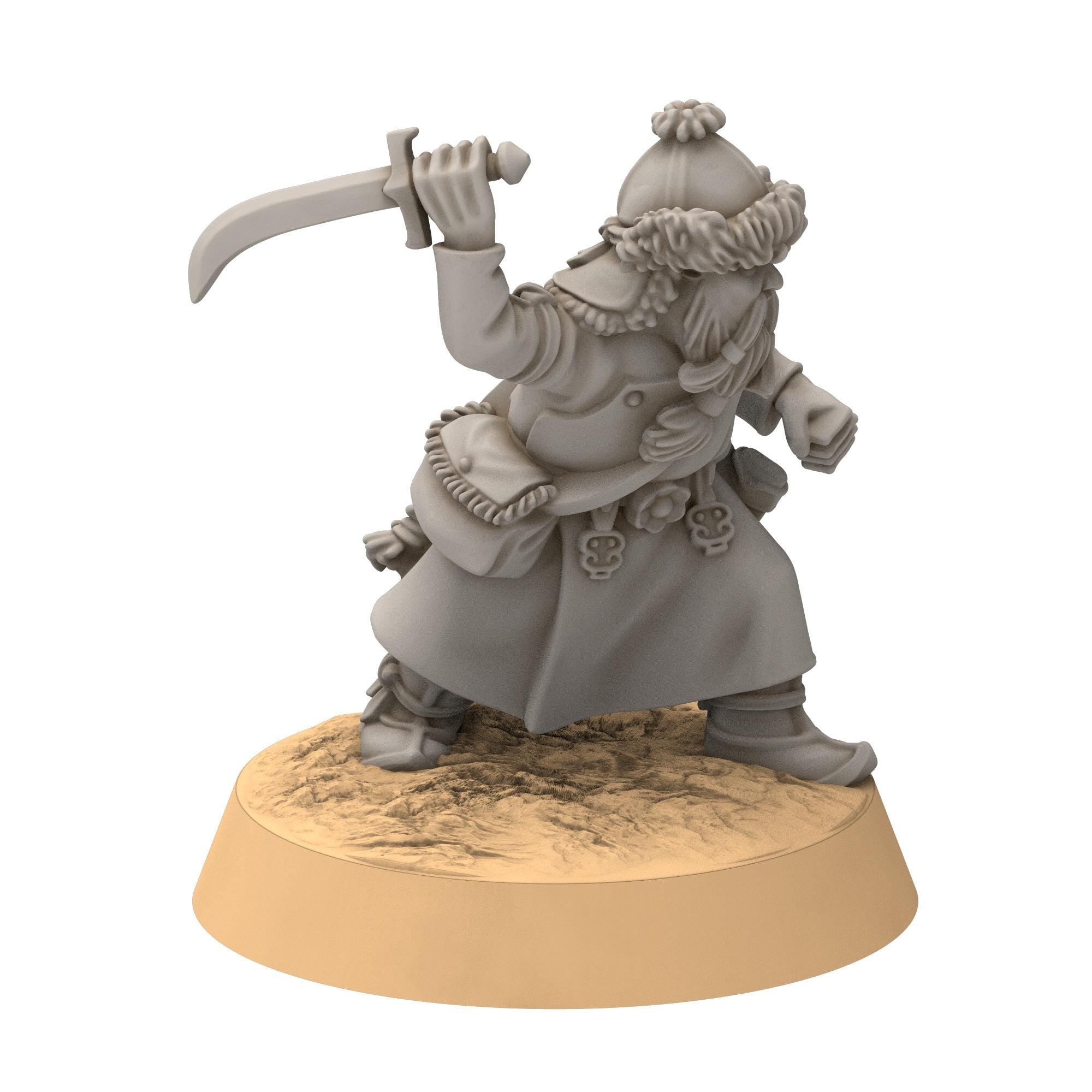 Dwarves - Steppe Dwarf Rangers - Stonewards - Steelhalls - Medbury miniatures
