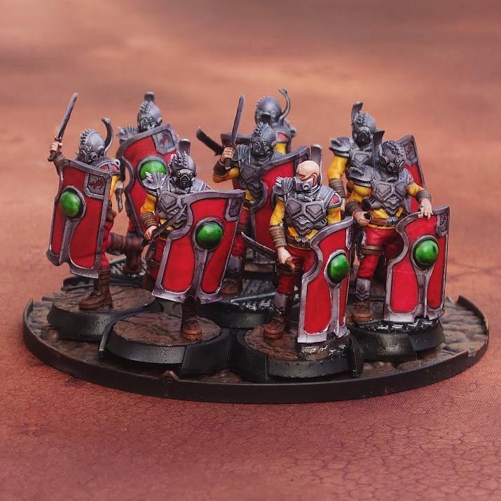 Bug Army - Acempios, assault legionaries with Cleavers - Proxywars