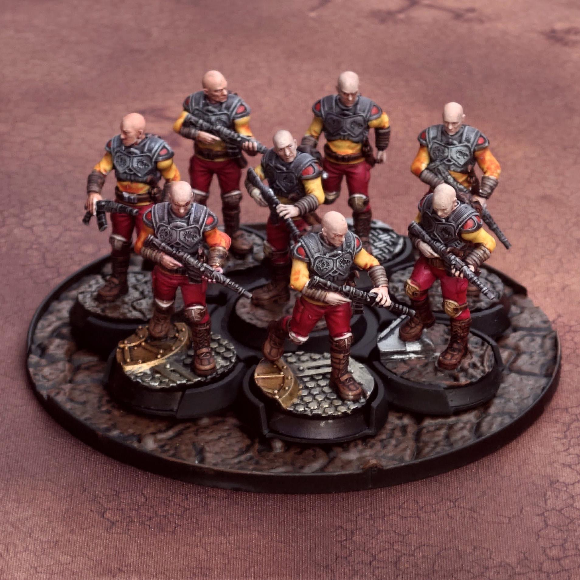 Bug Army - Acykoys, rookies with old assault Rifles and Daguers - Proxywars