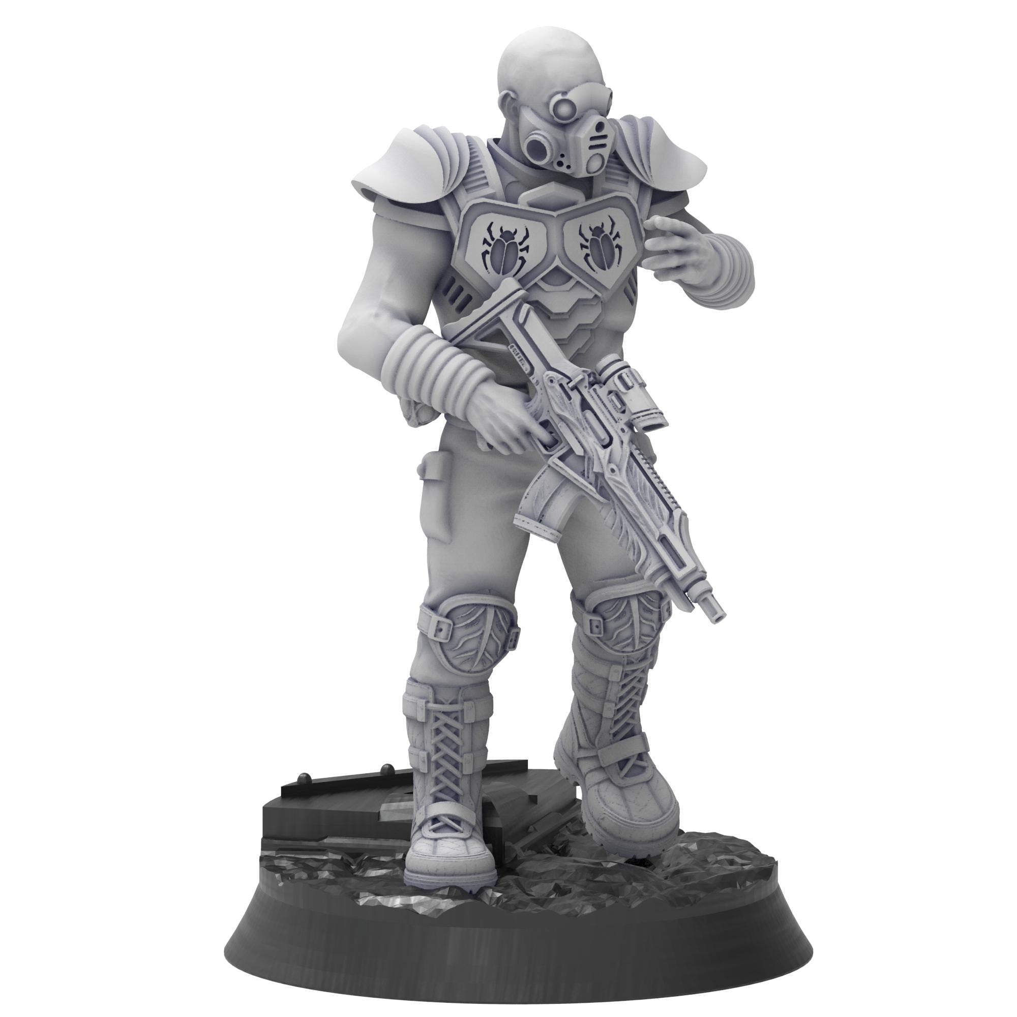 Bug Army - Apylas, line infantry with lazer assault Rifles - Proxywars