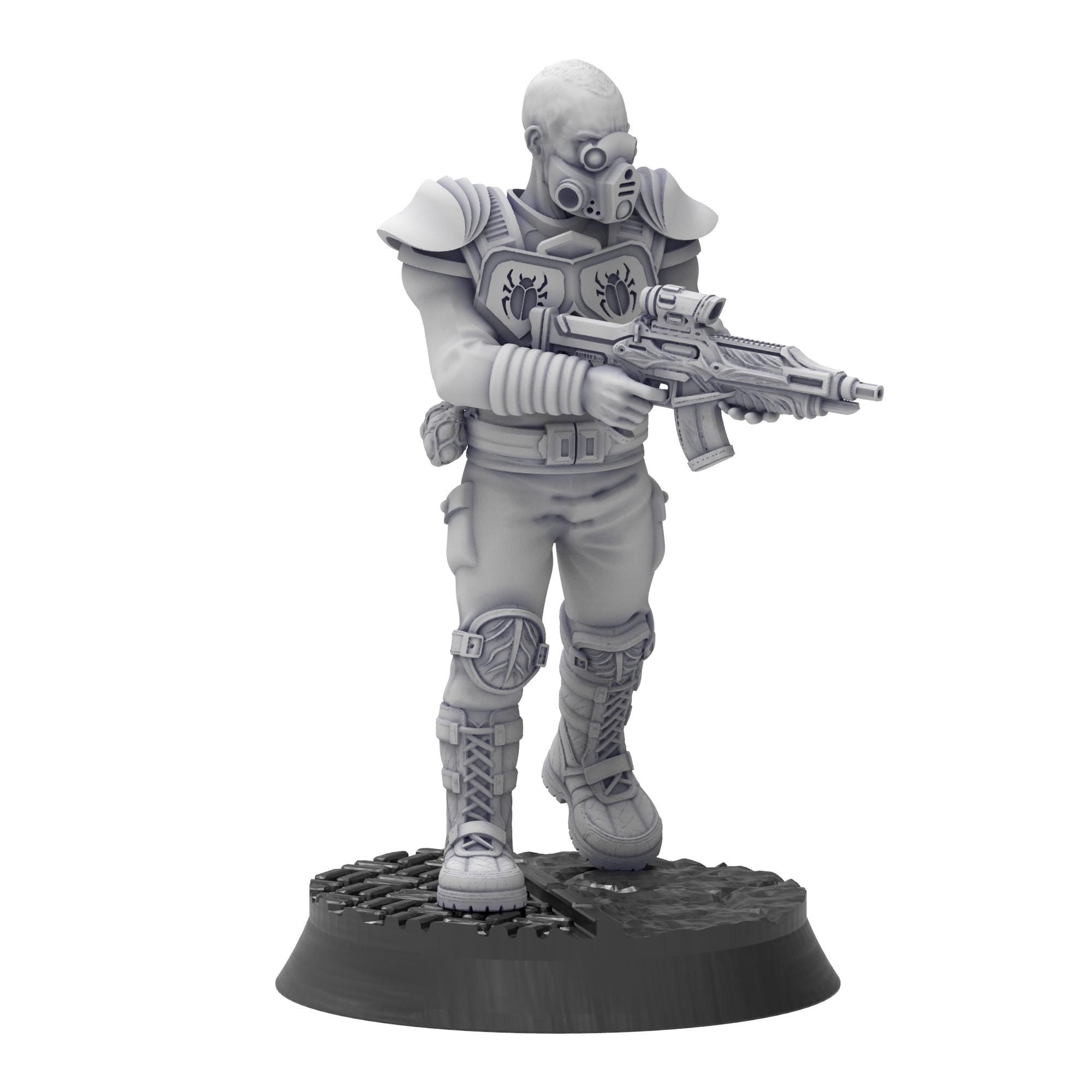 Bug Army - Apylas, line infantry with lazer assault Rifles - Proxywars