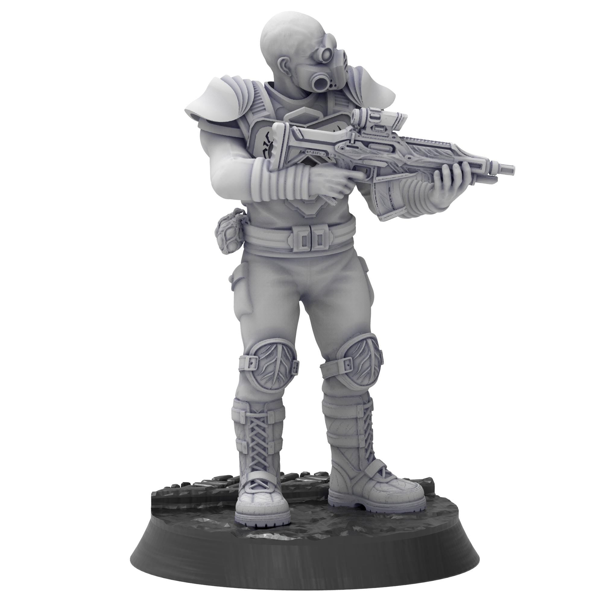 Bug Army - Apylas, line infantry with lazer assault Rifles - Proxywars