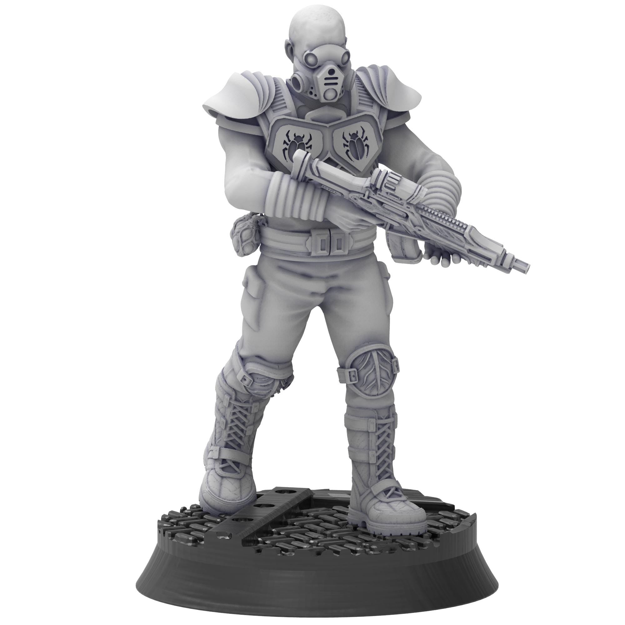 Bug Army - Apylas, line infantry with lazer assault Rifles - Proxywars