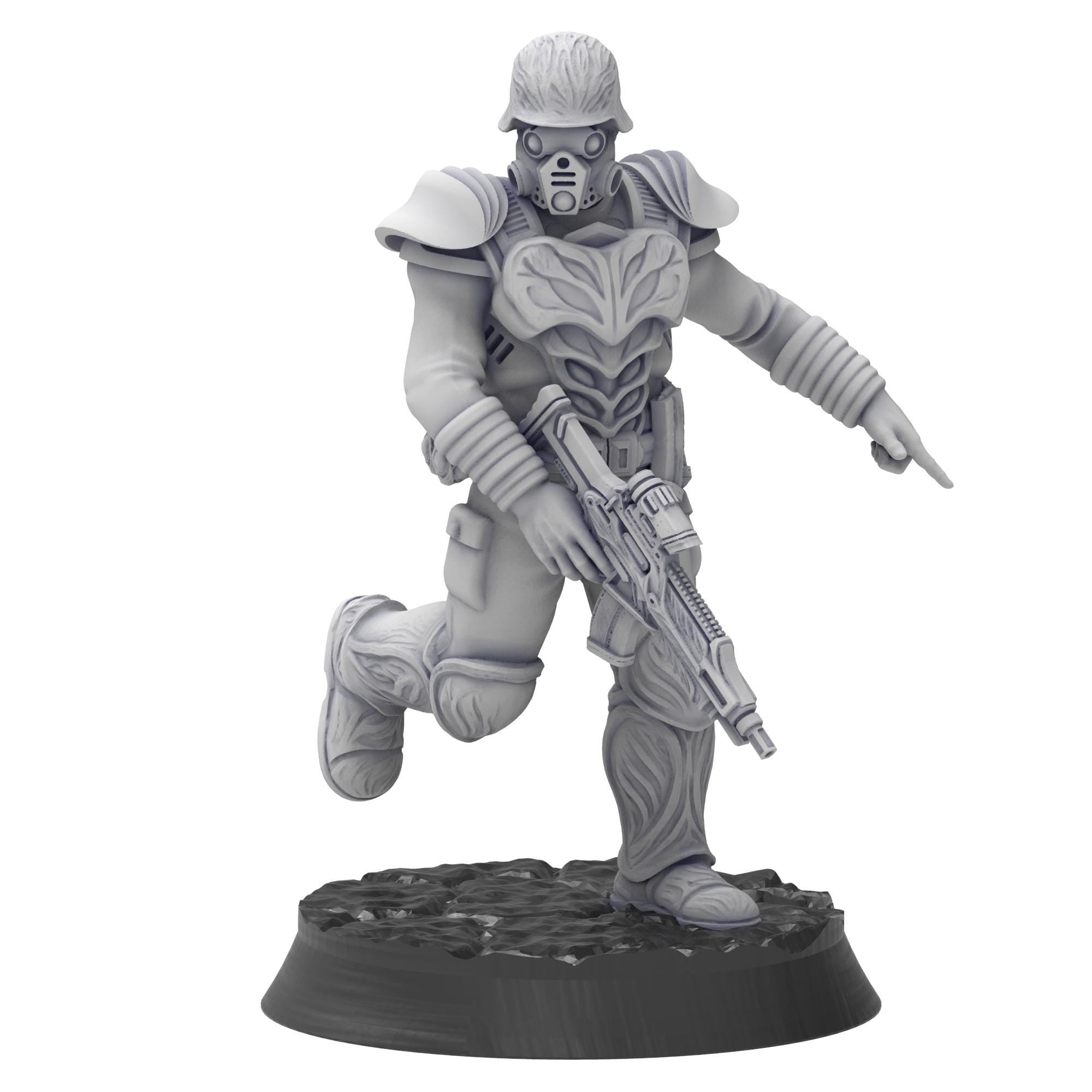 Bug Army - Aruaos, veterans with lazer assault Rifles - Proxywars