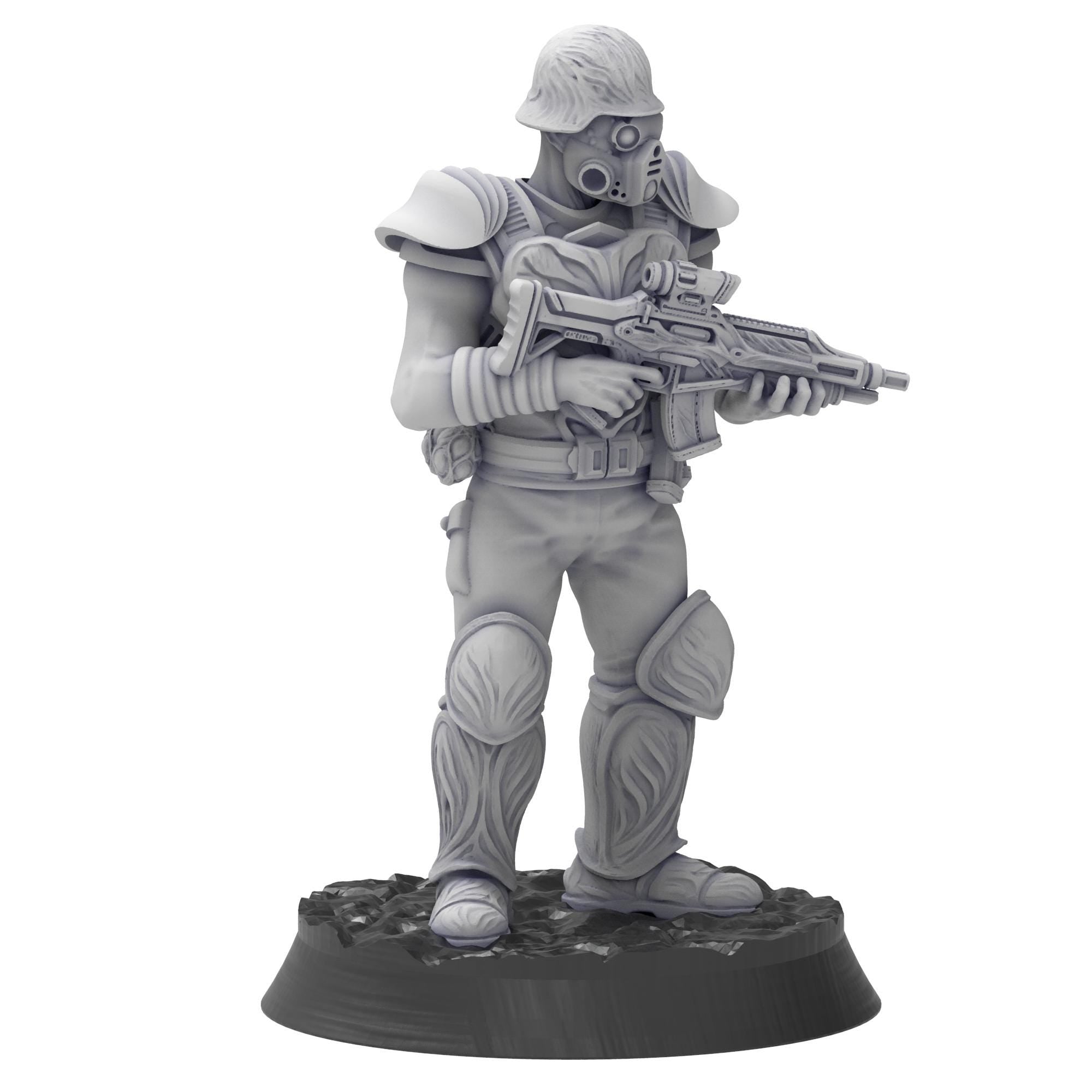 Bug Army - Aruaos, veterans with lazer assault Rifles - Proxywars